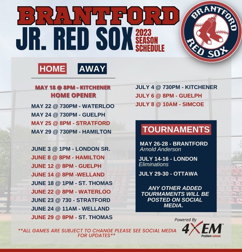 red sox schedule 2023