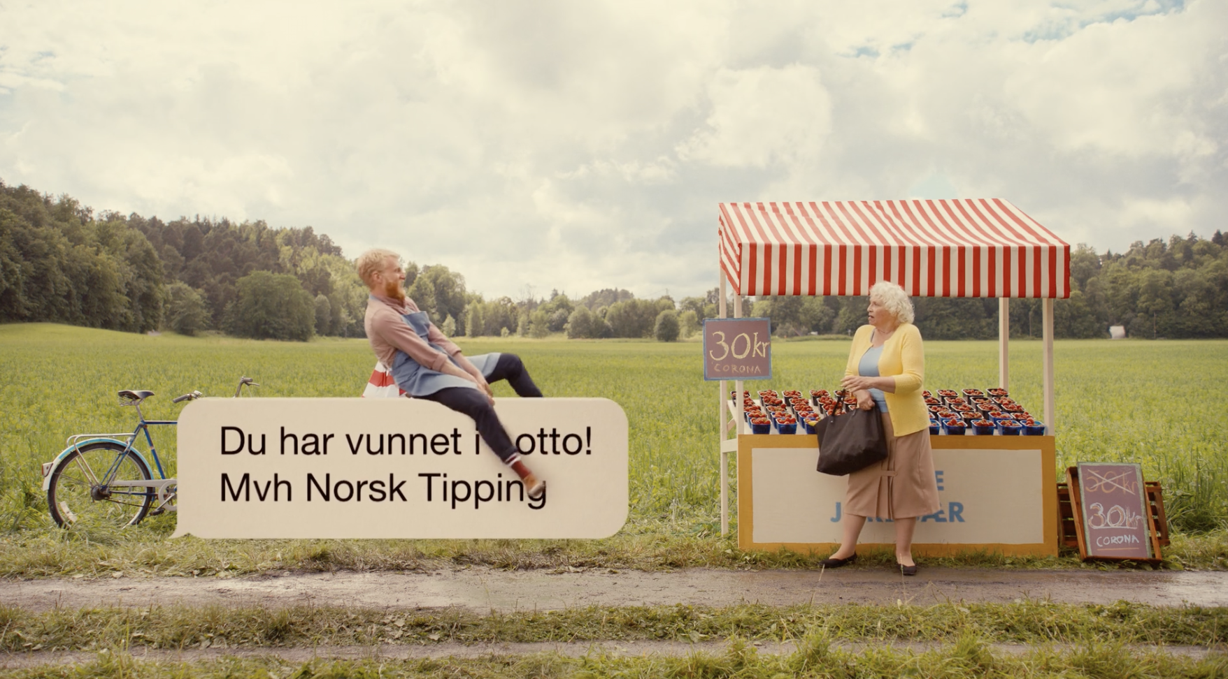 Norsk Tipping - Jordbærselger