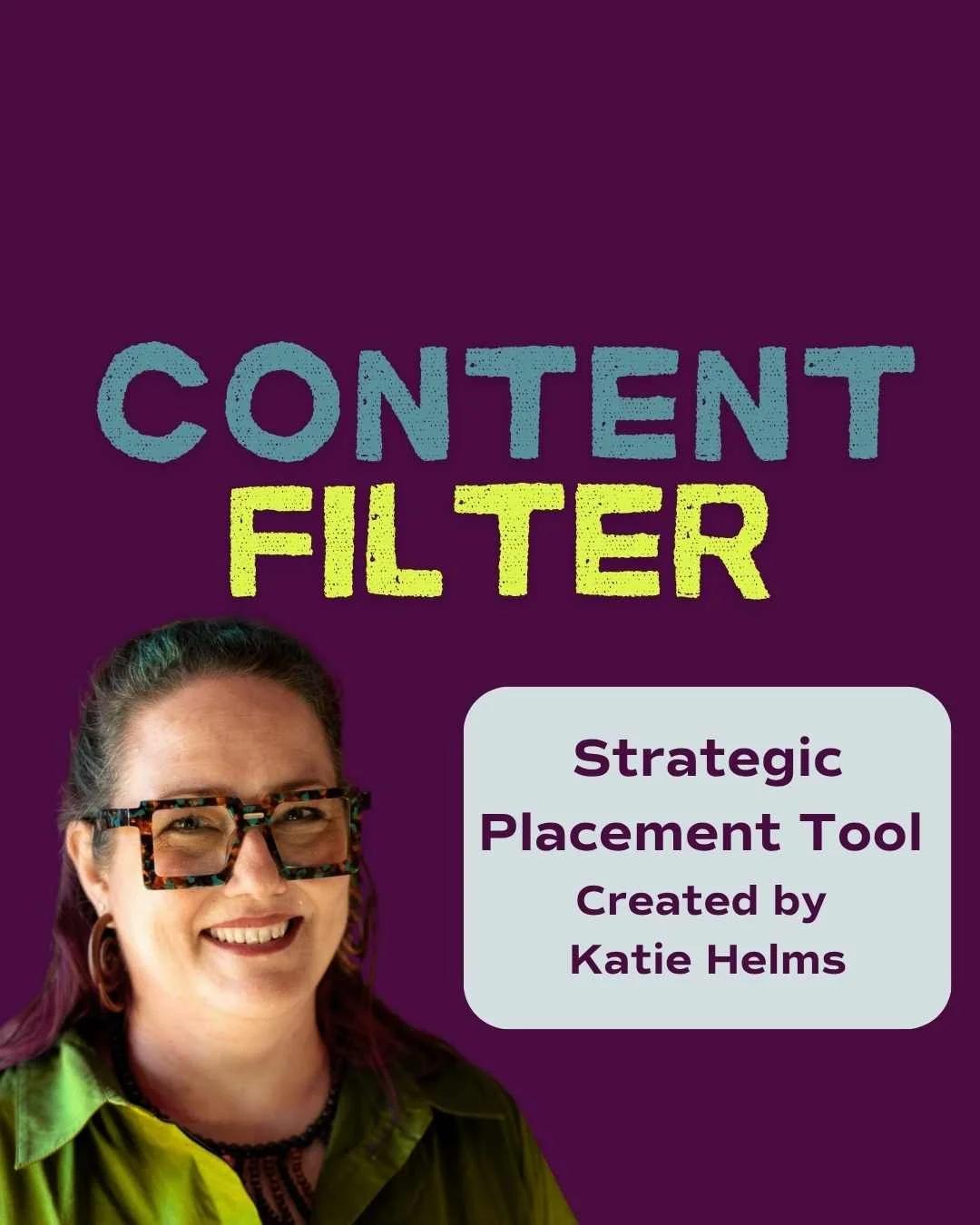 Spend ten minutes to create a personalized content routing document you can print or screenshot for future use.