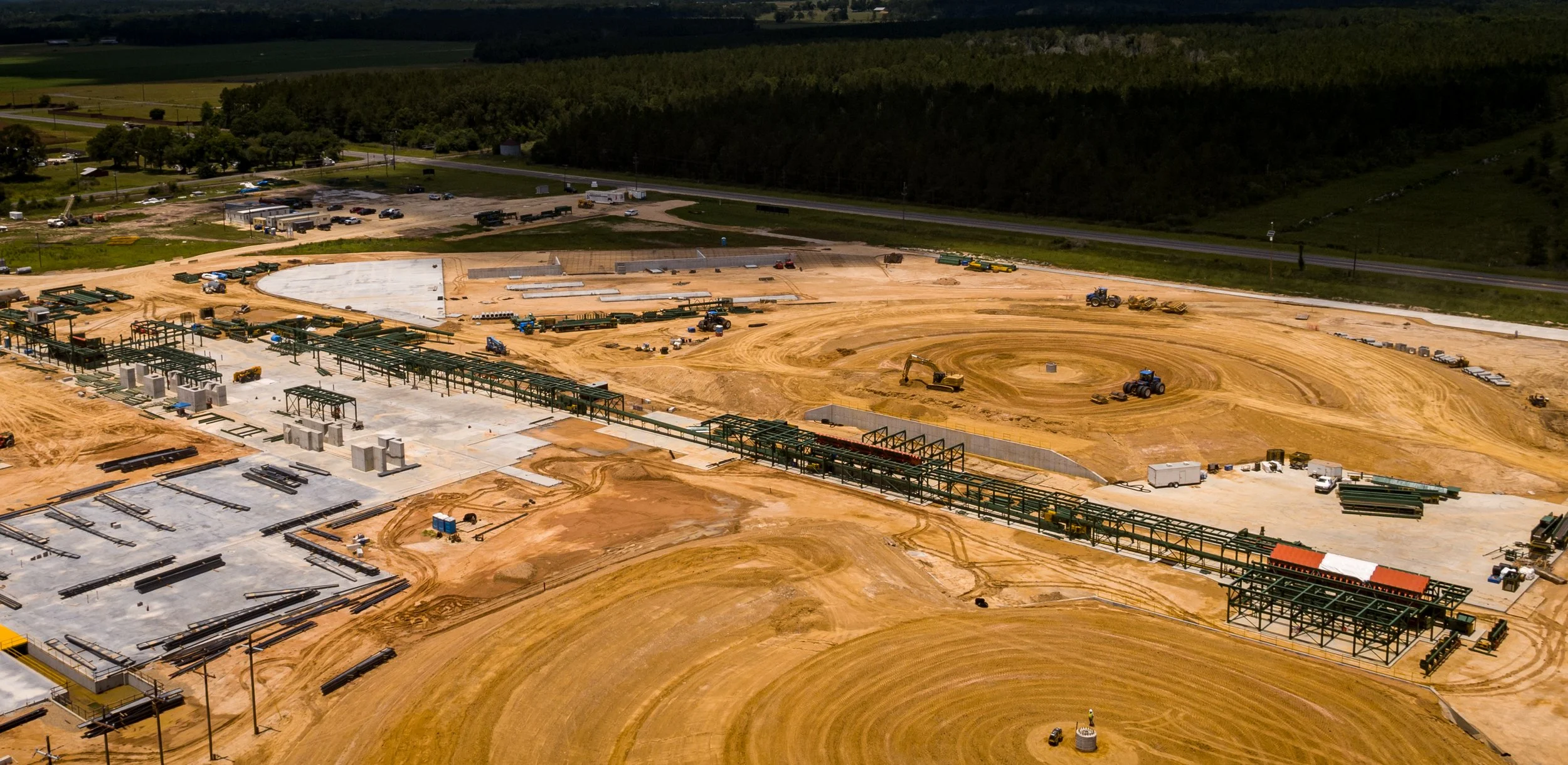 Sawmill Civil Site Development - Louisiana