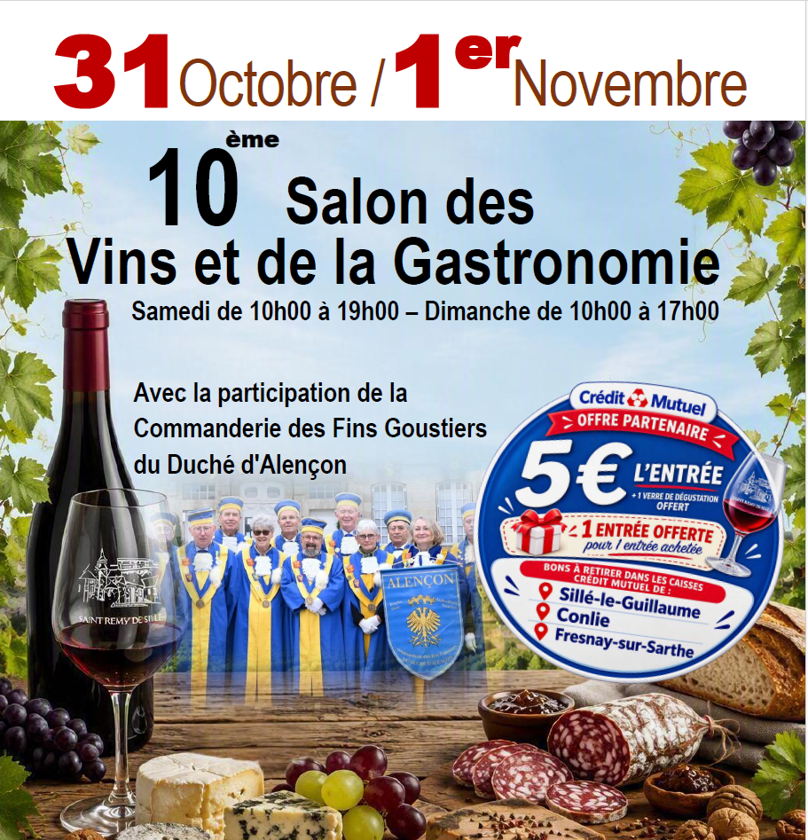 salon des vins saint Rémy de Sillé