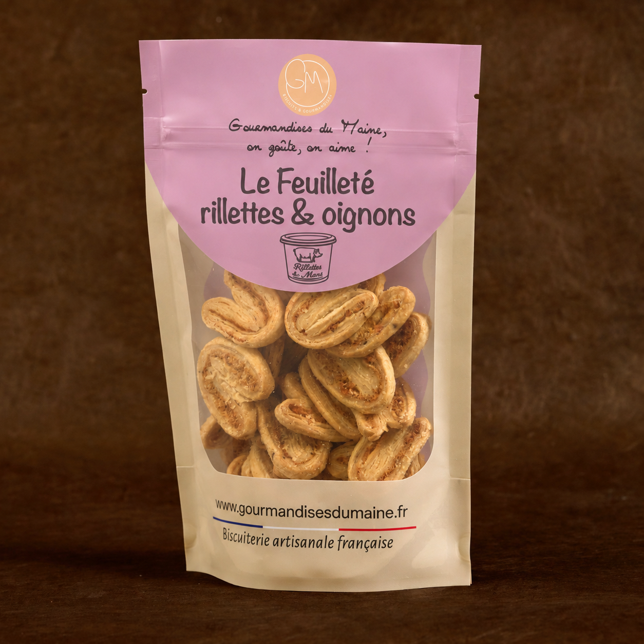 Feuilletés Rillettes Oignons  80g
