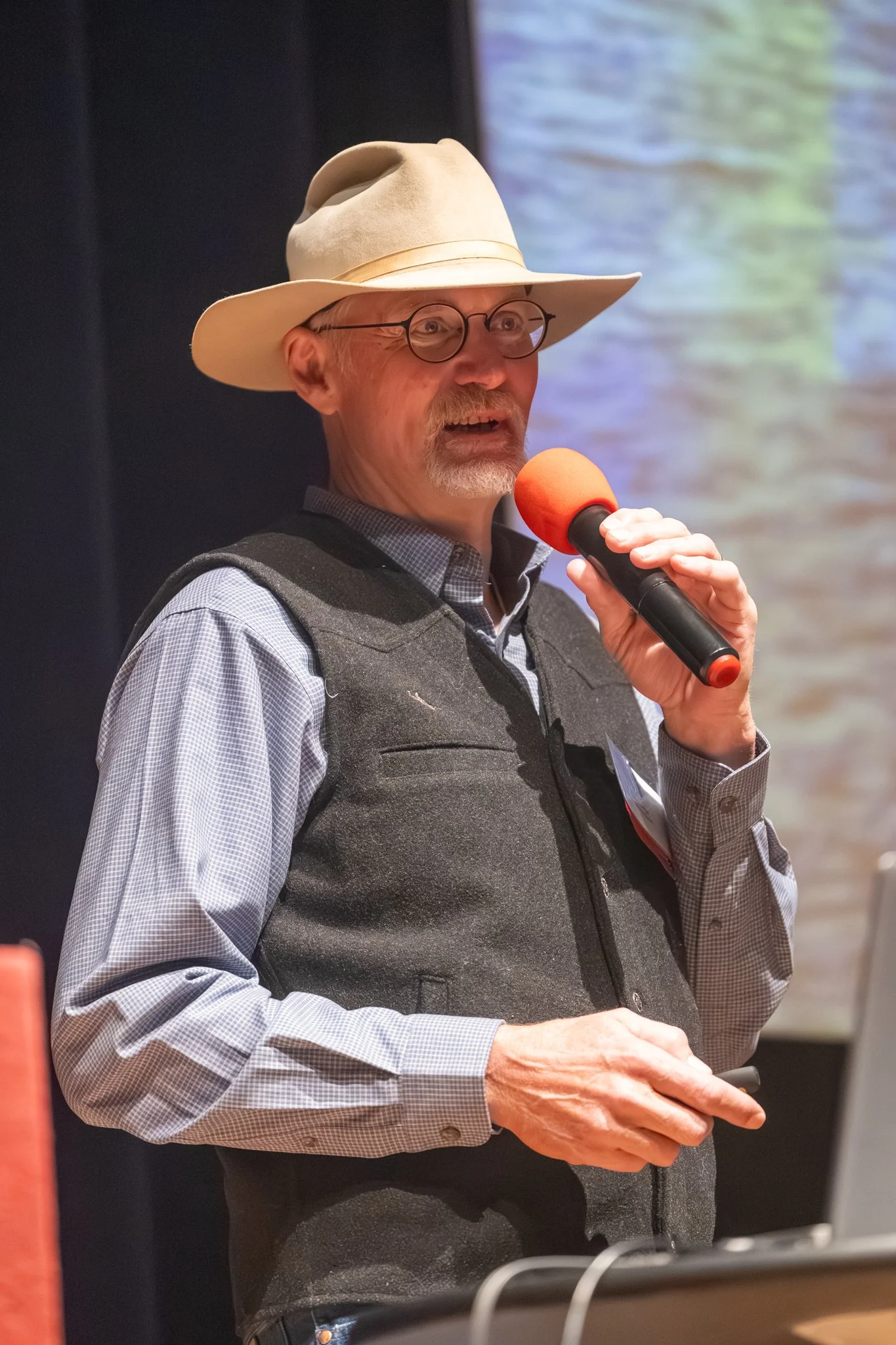 Keynote speaker Glenn Elzinga, Alderspring Ranch