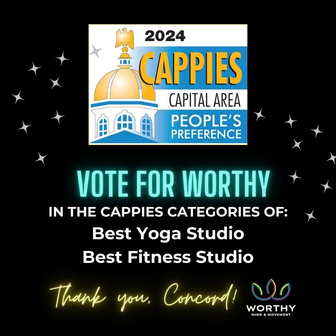 We could use your help! 

It's once again Cappies season, and we are lucky to have been nominated. Please vote for us for:

Best Yoga Studio
Best Fitness Studio
(Found under Sports &amp; Rec) 

Best, also, pleaaaaase just vote for *any* of your favor