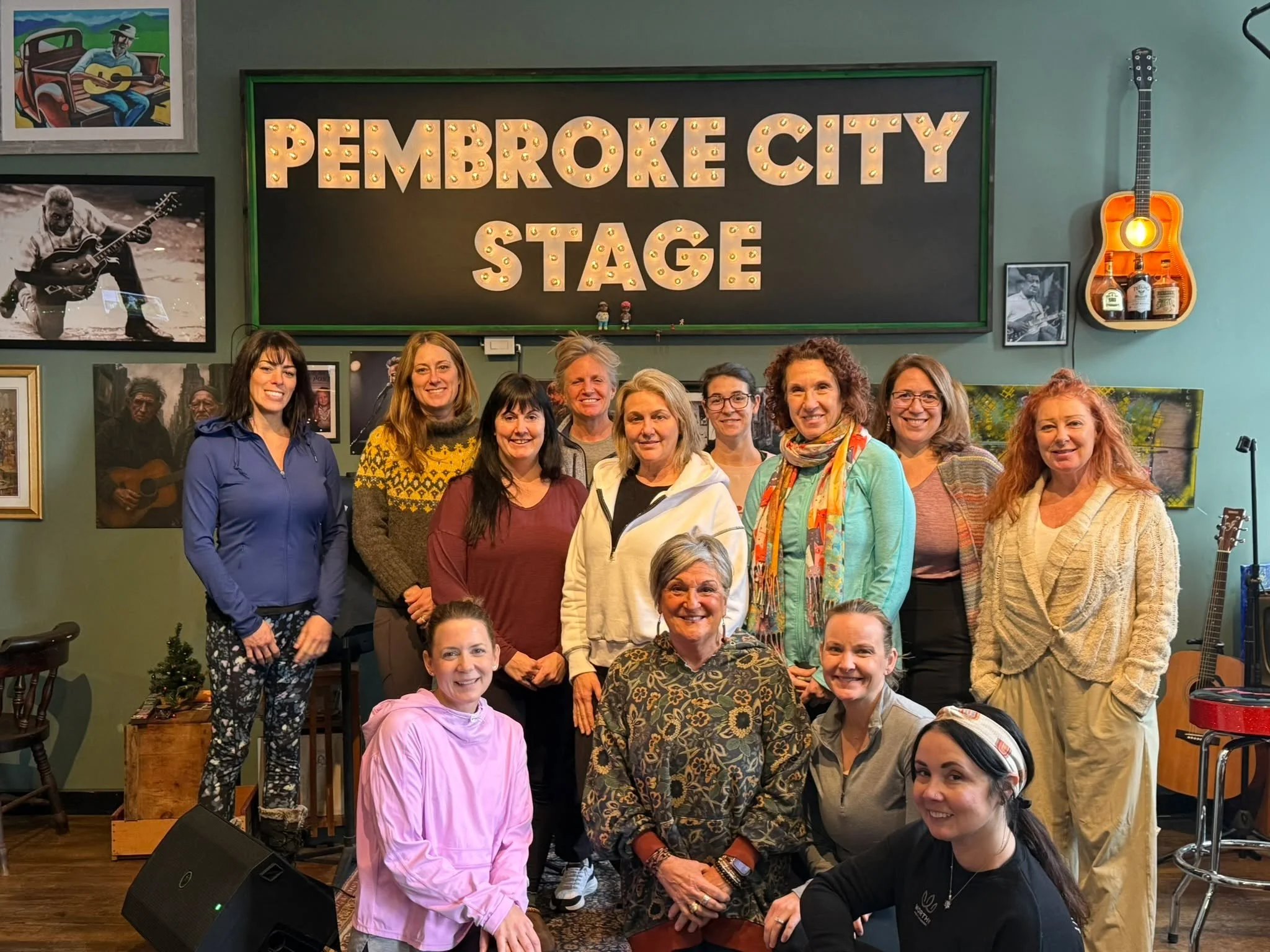 This past Sunday we took time to breathe &amp; believe in ourselves &amp; we are still feeling the benefits! 🥰 

During our first ever collab with Guided North Coaching, we met an amazing group of women who joined us for 45 minutes of mindful moveme