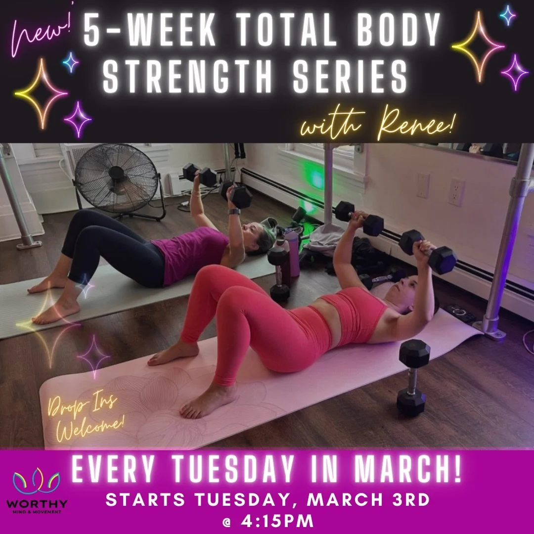 STRONG looks good on you 💪✨

March 5 we kick off Total Body Strength with Renee &mdash; and we&rsquo;re doing it the smart way @fit4acause_strong! 

We start light.
We build week by week.
We get stronger together. 🔥

This isn&rsquo;t a &ldquo;go as