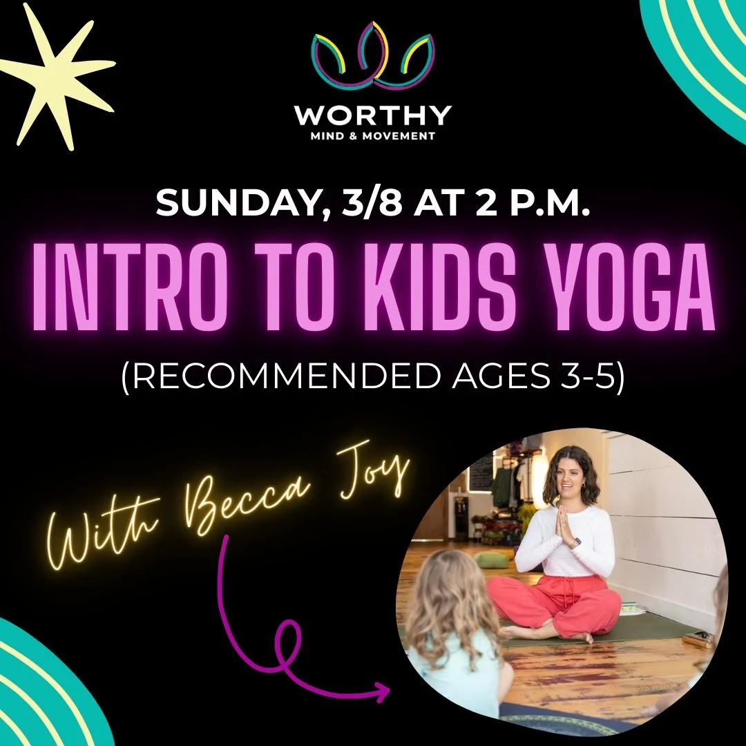 Little bodies, big moves, and a whole lot of heart! 🤸&zwj;♂️✨

We&rsquo;re hosting a worthy 60-minute yoga adventure for your preschoolers, and we couldn&rsquo;t be more excited to have the amazing Becca Joy leading the way. Becca is an experienced 