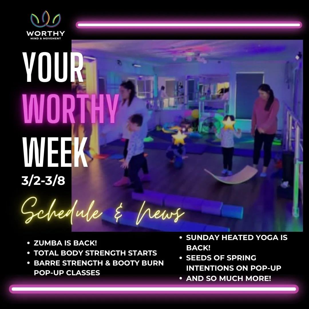 🌸Spring is bringing some extra energy to the studio and we&rsquo;ve got a few special pop-ups coming your way along with our amazing weekly class offerings! 

✨From Zumba to strength to a mindset reset, these classes and workshops are a great way to
