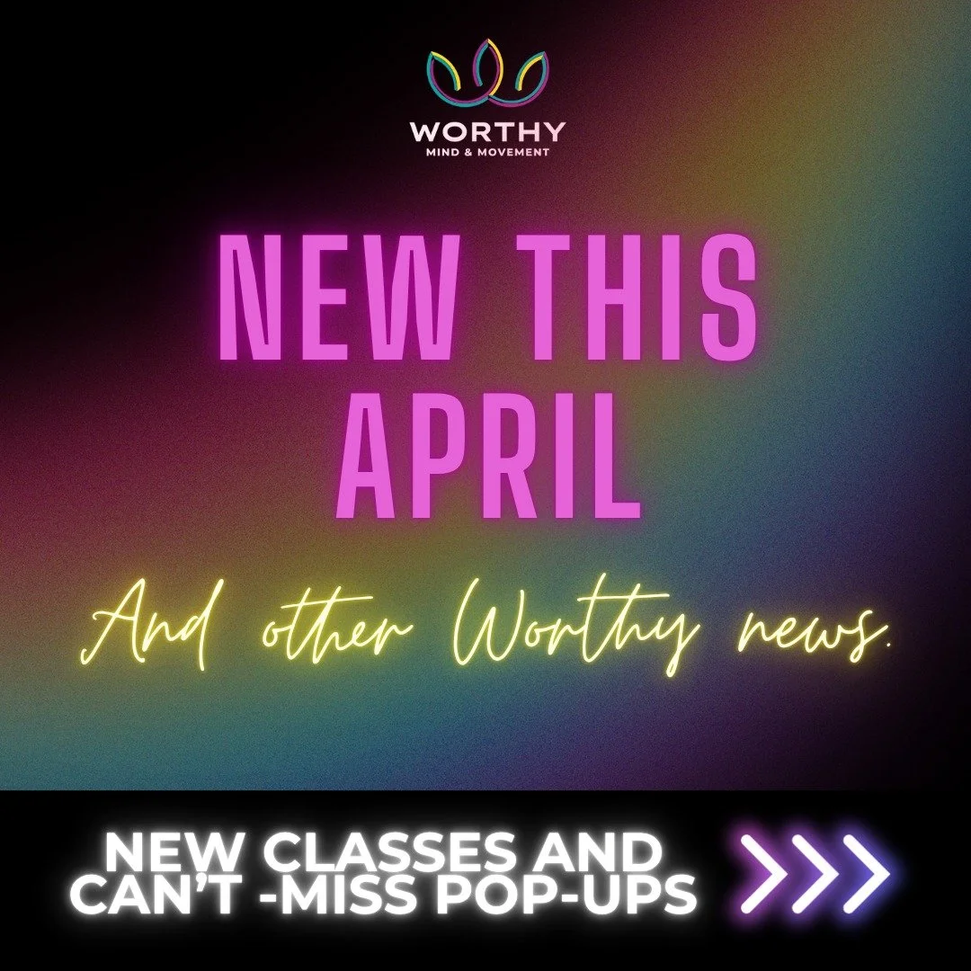 April showers bring... a good reason to check out what's going on at the studio because who wants to workout in the rain? 🤷&zwj;♀️🌧

Scroll through to see what's coming your way soon, including:

💪  A NEW Sunday class: Yoga Tone w/ Victoria every 