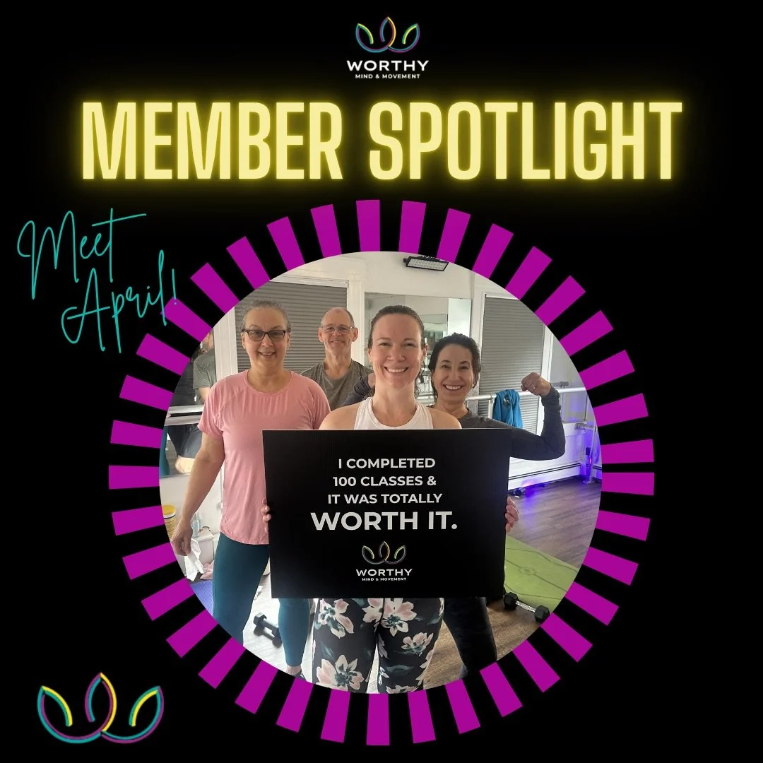 🎉 MEMBER OF THE MONTH: Meet April! 🎉

Not only did April recently crush an incredible milestone of 100 classes (what an achievement!), but she also gets to celebrate her birthday this month too 🎂 We&rsquo;re calling that perfect timing energy ✨

A