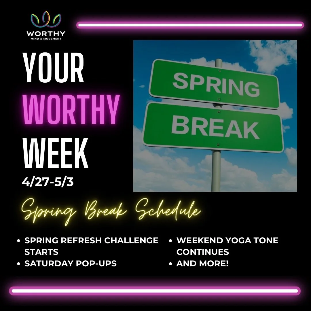 🗓️ Next week&rsquo;s schedule is live and we&rsquo;re sharing it early so you can plan ahead! We&rsquo;re on a reduced schedule for school vacation week, but you&rsquo;ll still find plenty of classes, instructors, and formats that will keep you movi