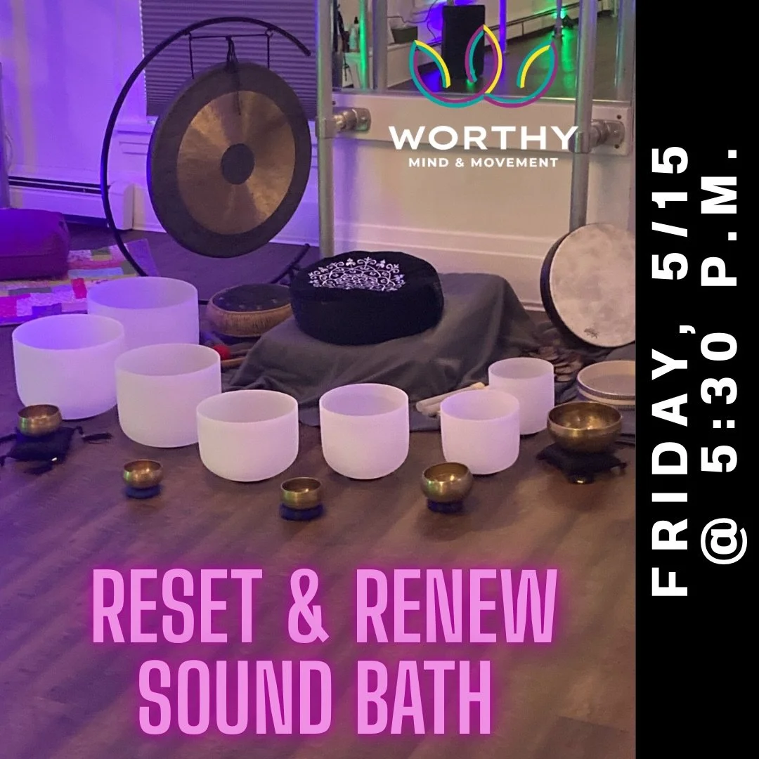 🌱Take time to reset, realign, and reconnect at this spring-inspired sound bath this Friday, May 15th @ 5:30pm with Donna @donna.b.in.nh! 

This immersive experience invites deep relaxation through soothing vibrations and expansive sound provided by 
