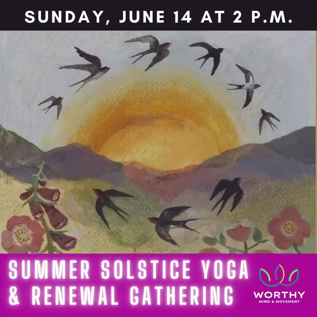 ☀️ Celebrate the Summer Solstice with us! ☀️

Join Mari for a soul-nourishing afternoon dedicated to honoring the light within and around us. Expect a beautiful blend of intention-setting, yoga, and community! 

What to look forward to:

✨ Guided bre