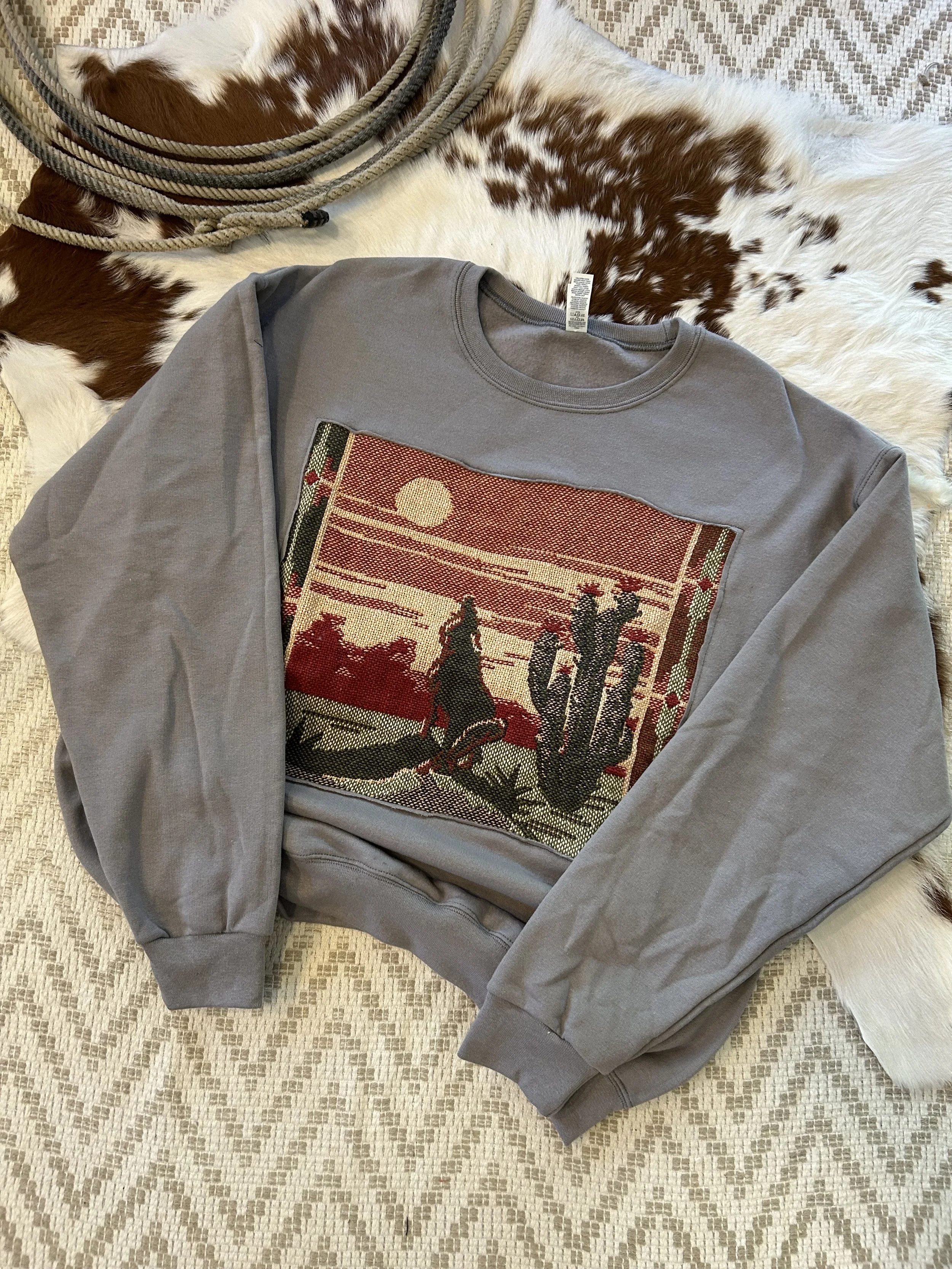 Howling at the Moon Hoodie! Large