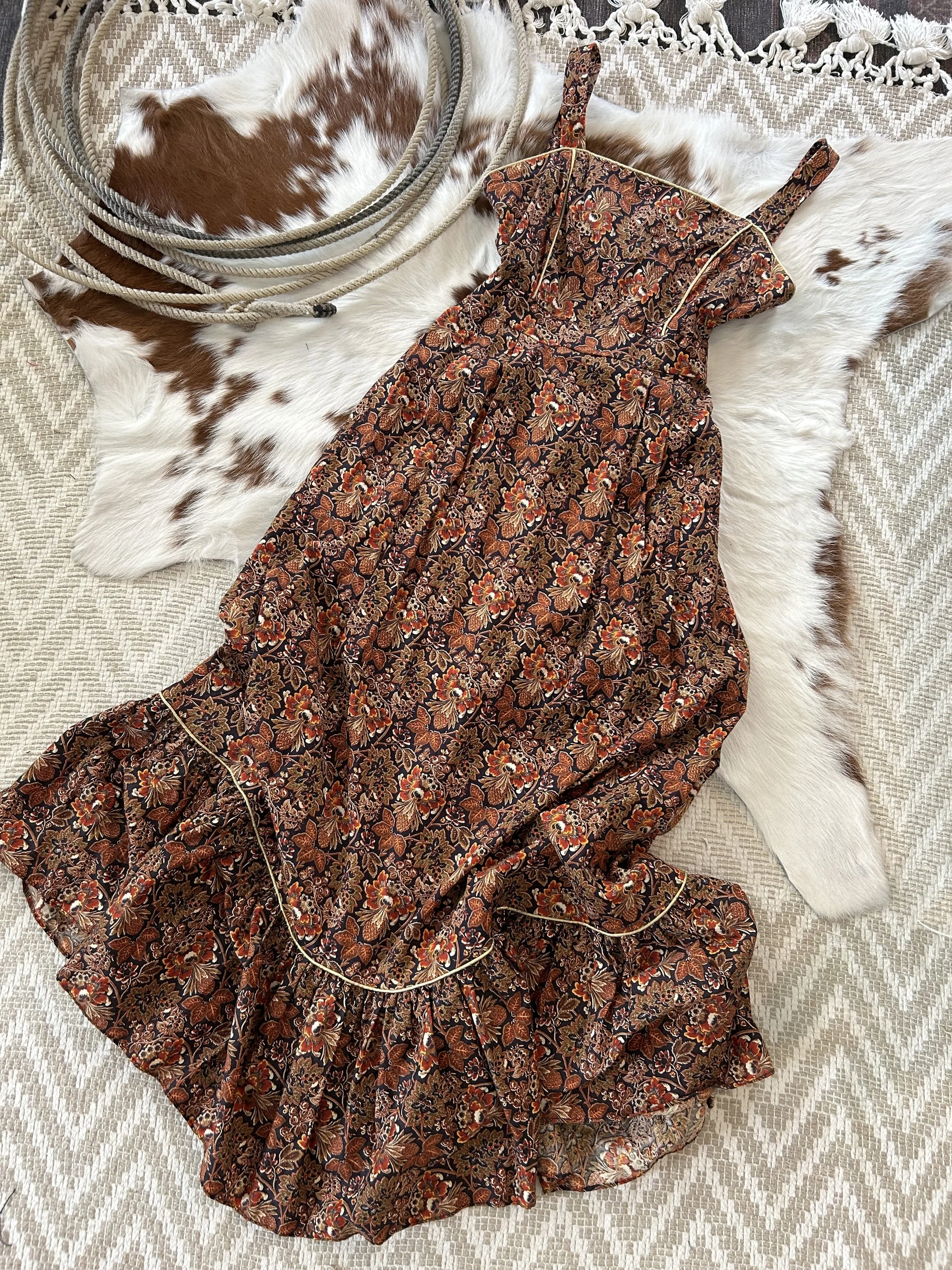 VTG Floral Dress! Small