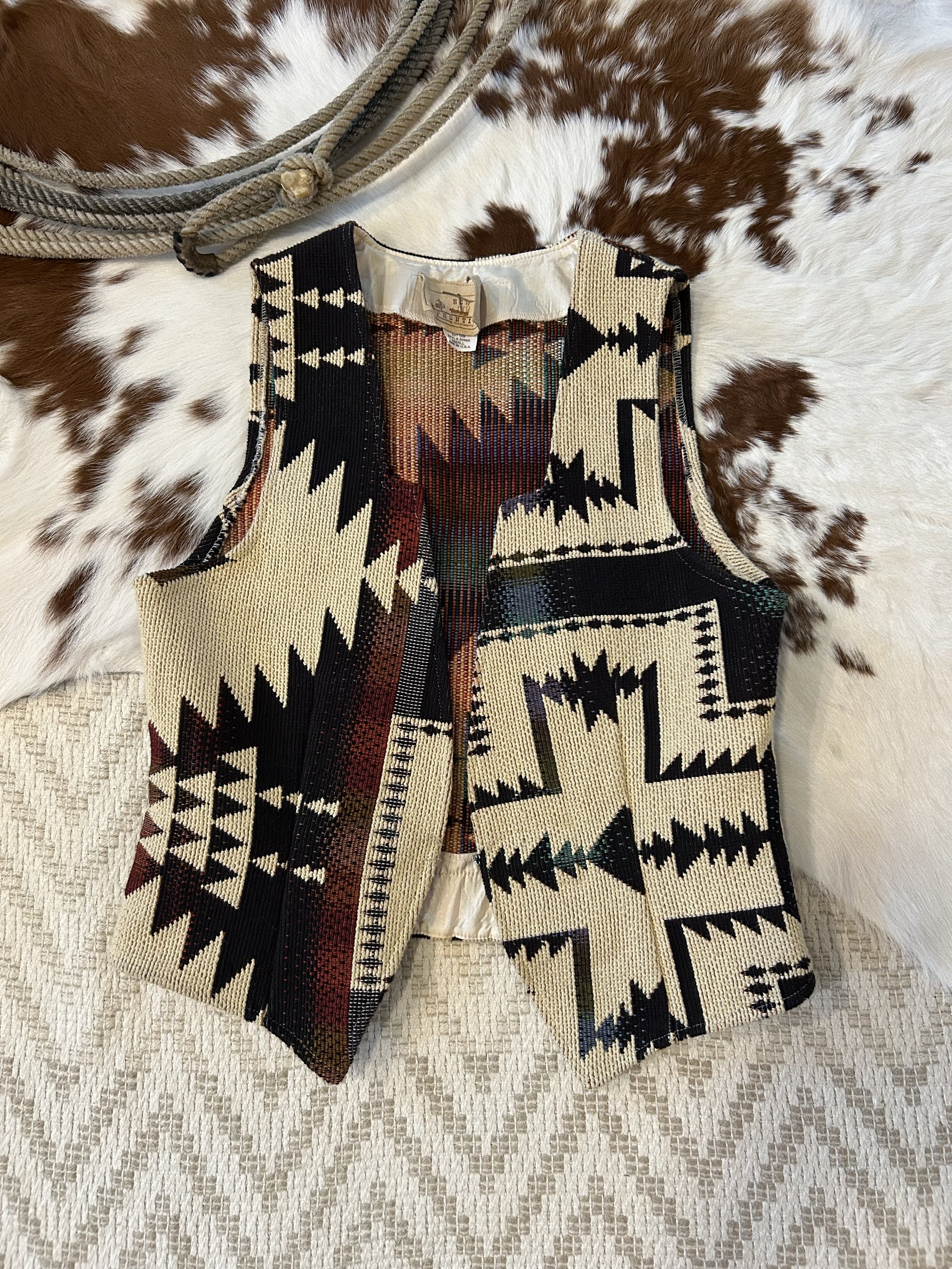 Aztec Tapestry Top! Small