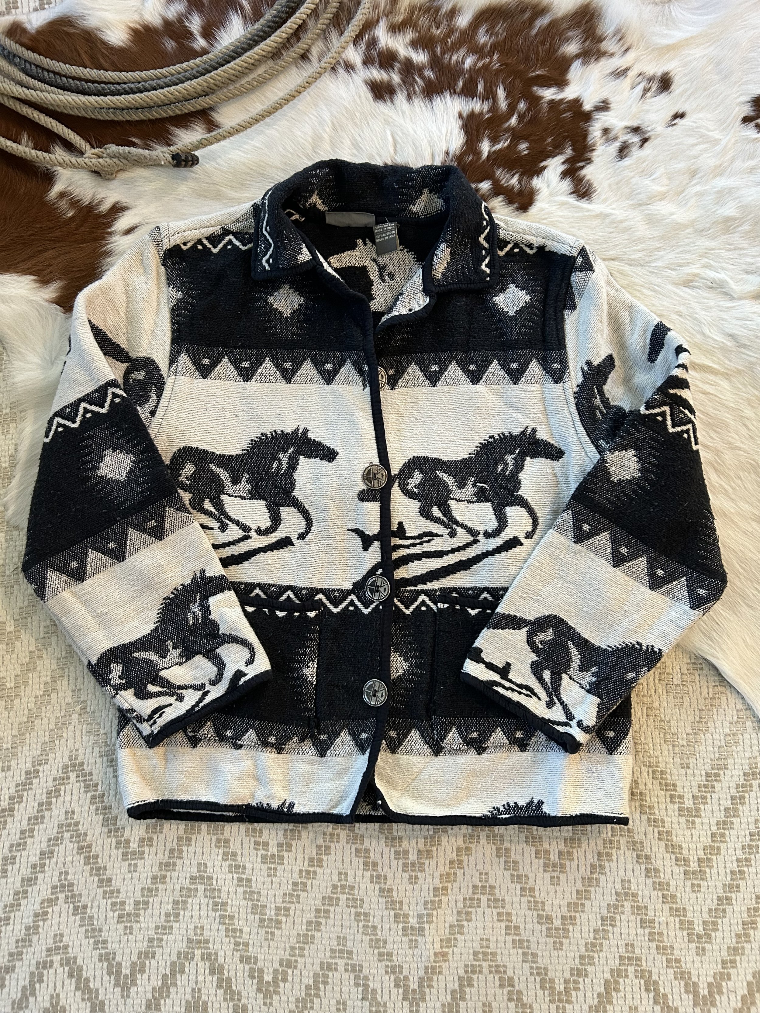 Horse Tapestry Jacket! Medium