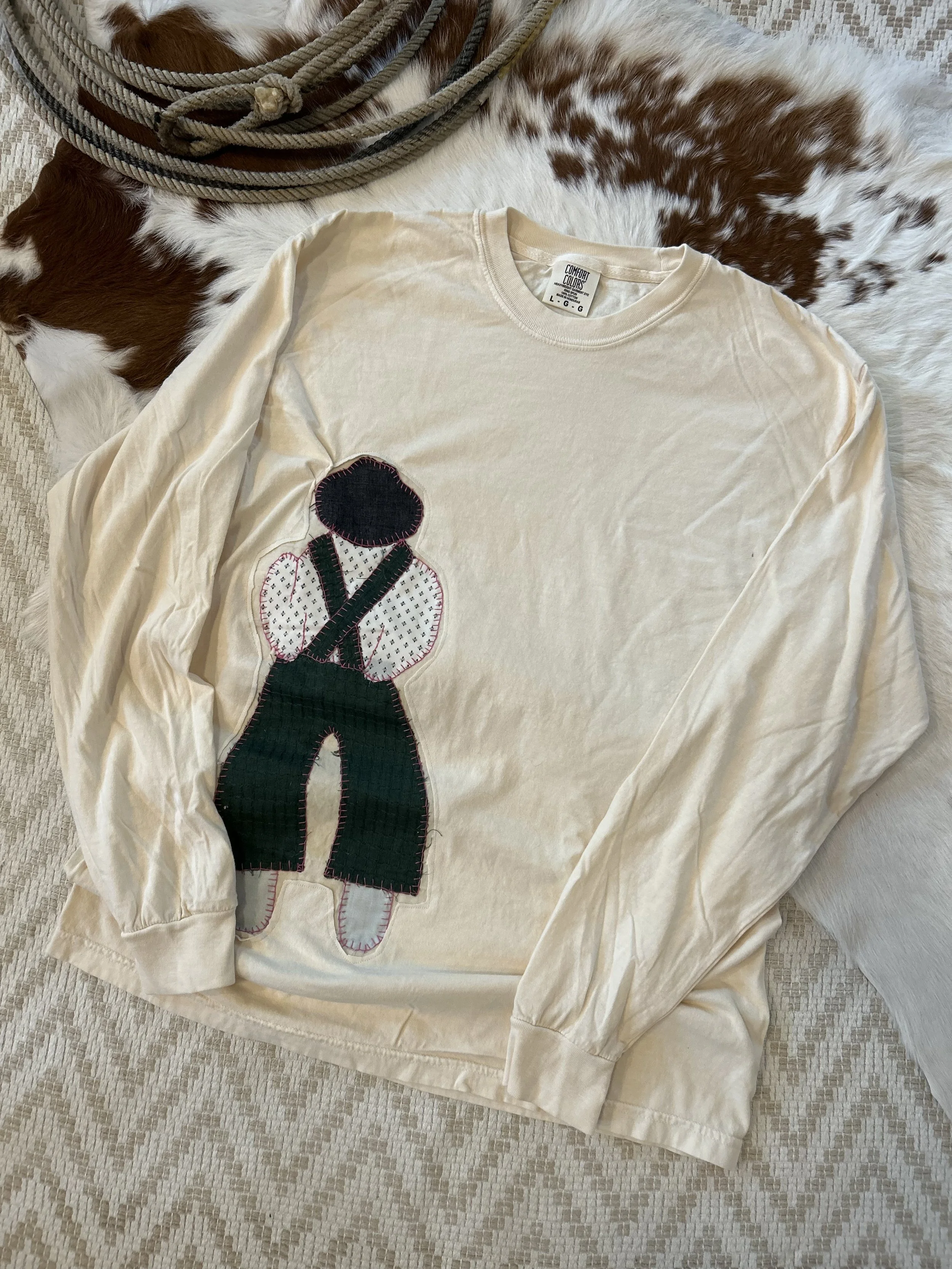 Longsleeve Cowboy Rework! Large