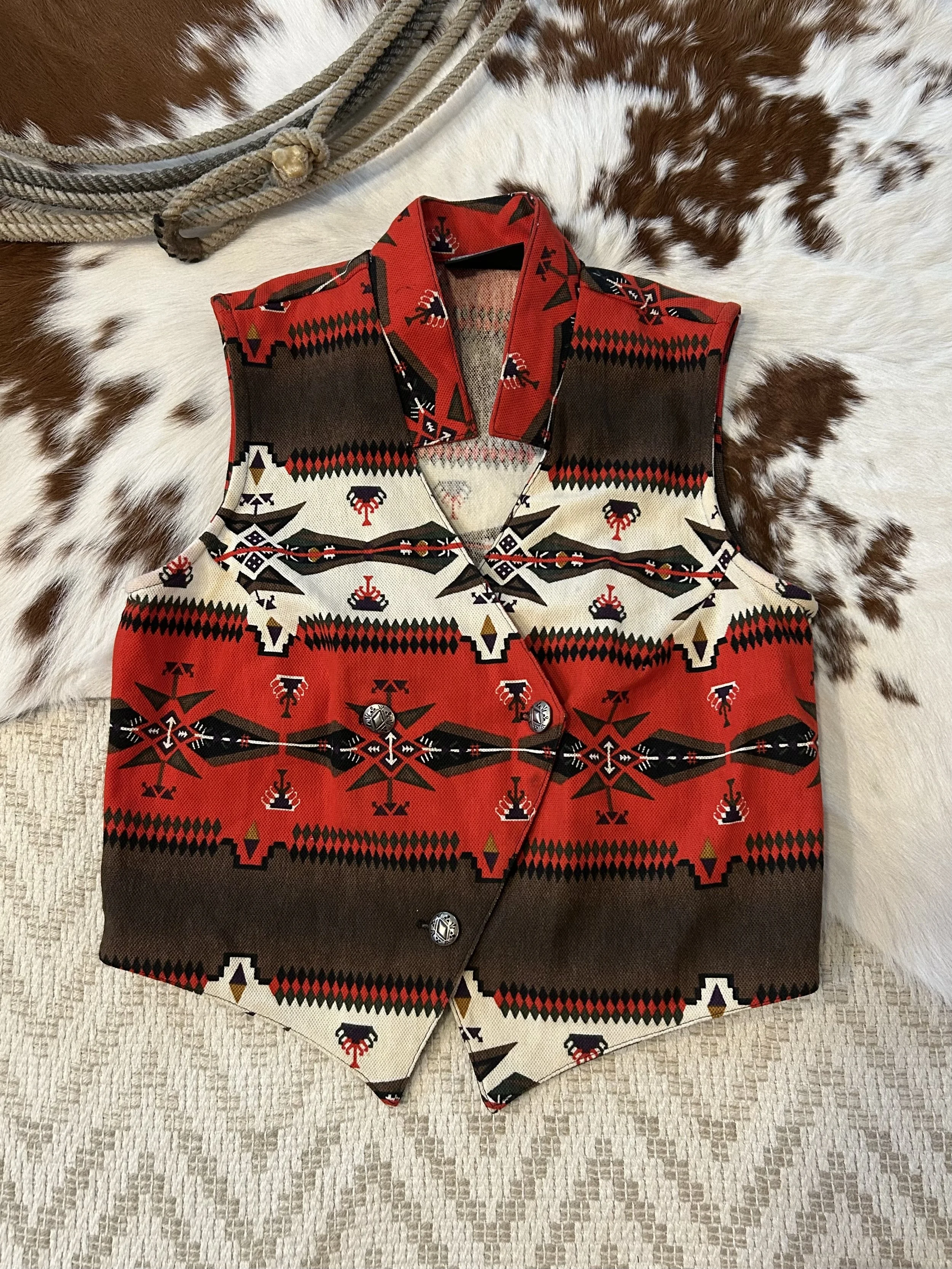 Red Roughrider Top! Small