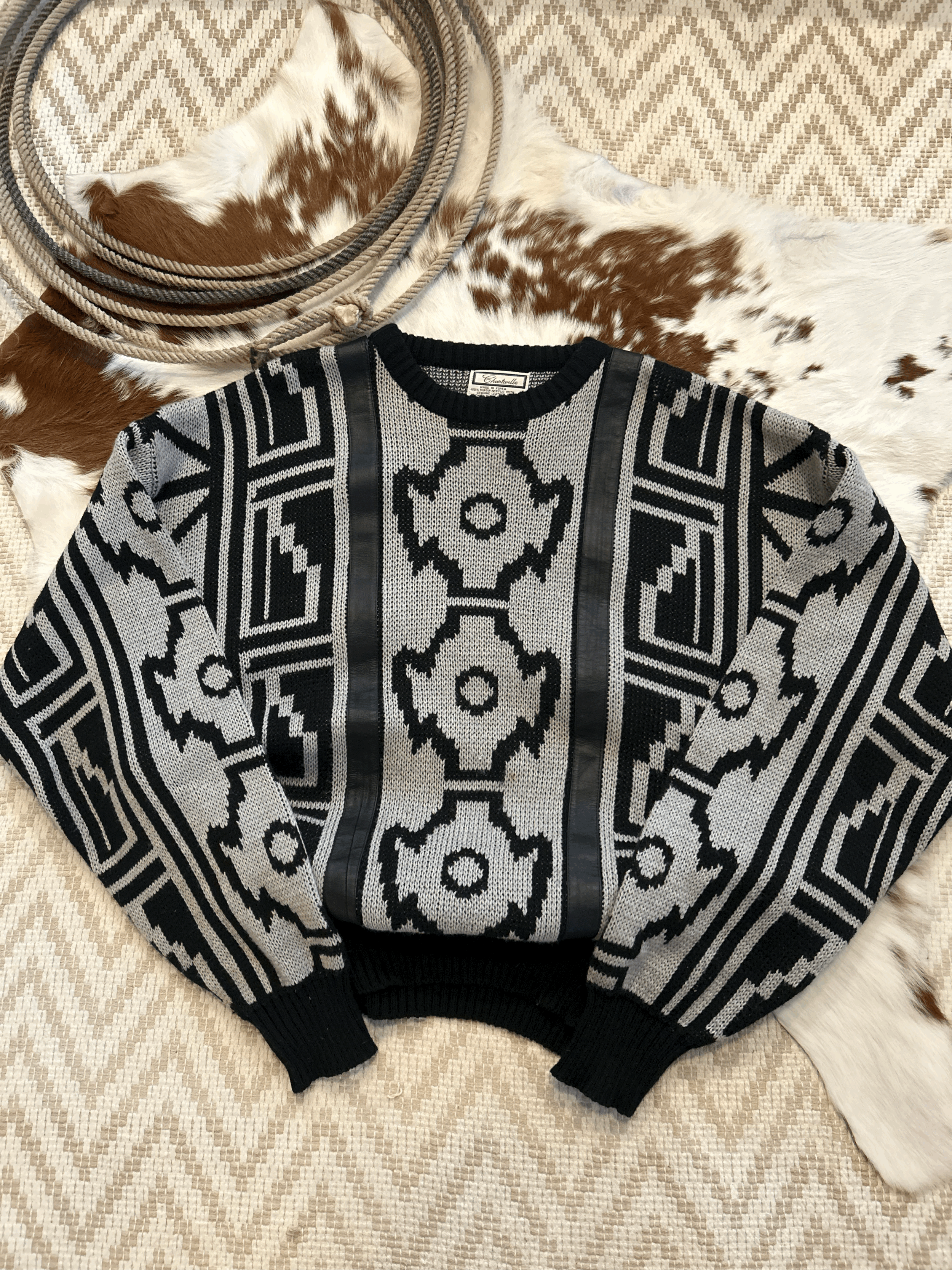 Aztec Sweater Small