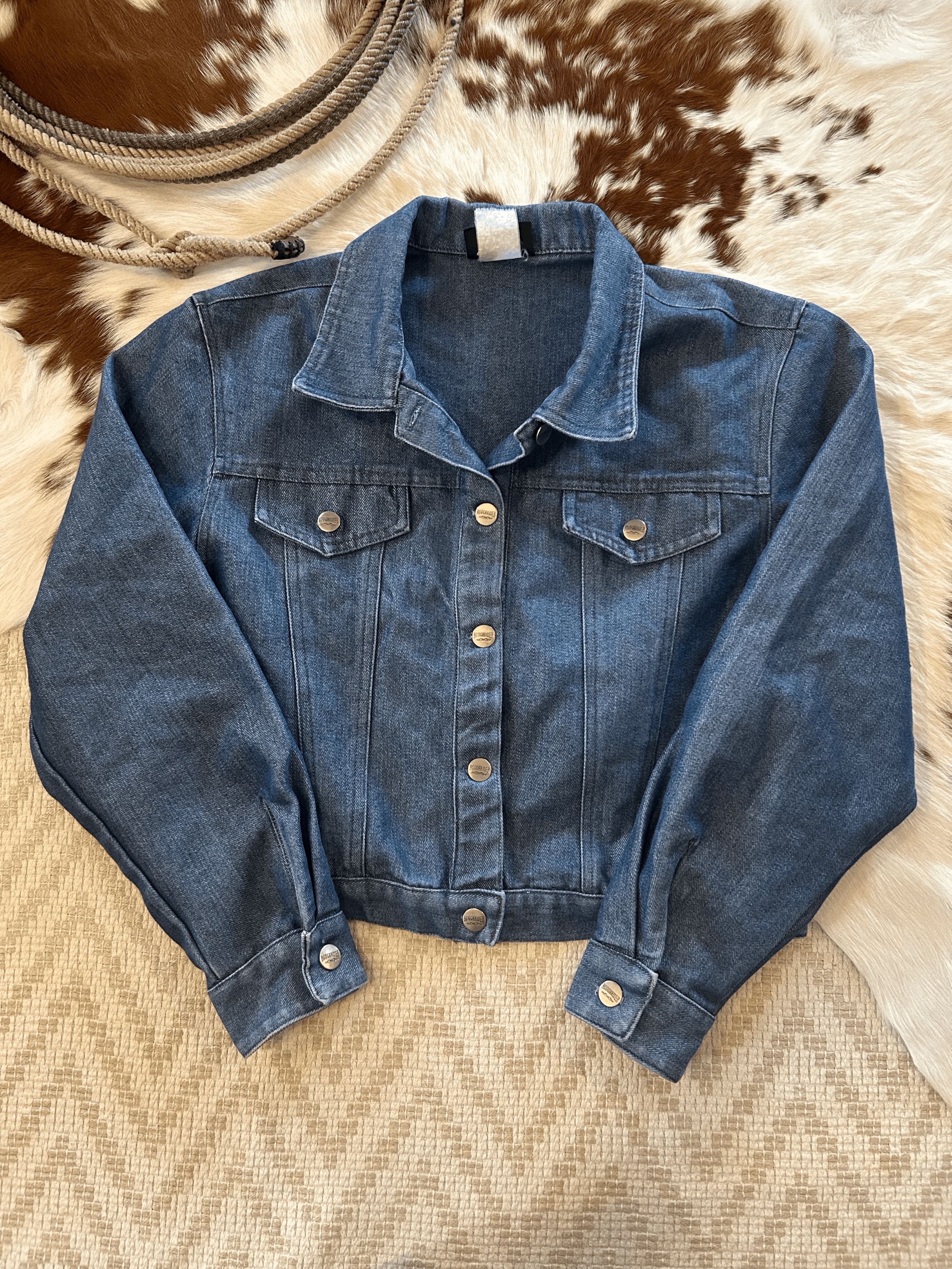 Roughrider Denim Jacket Large