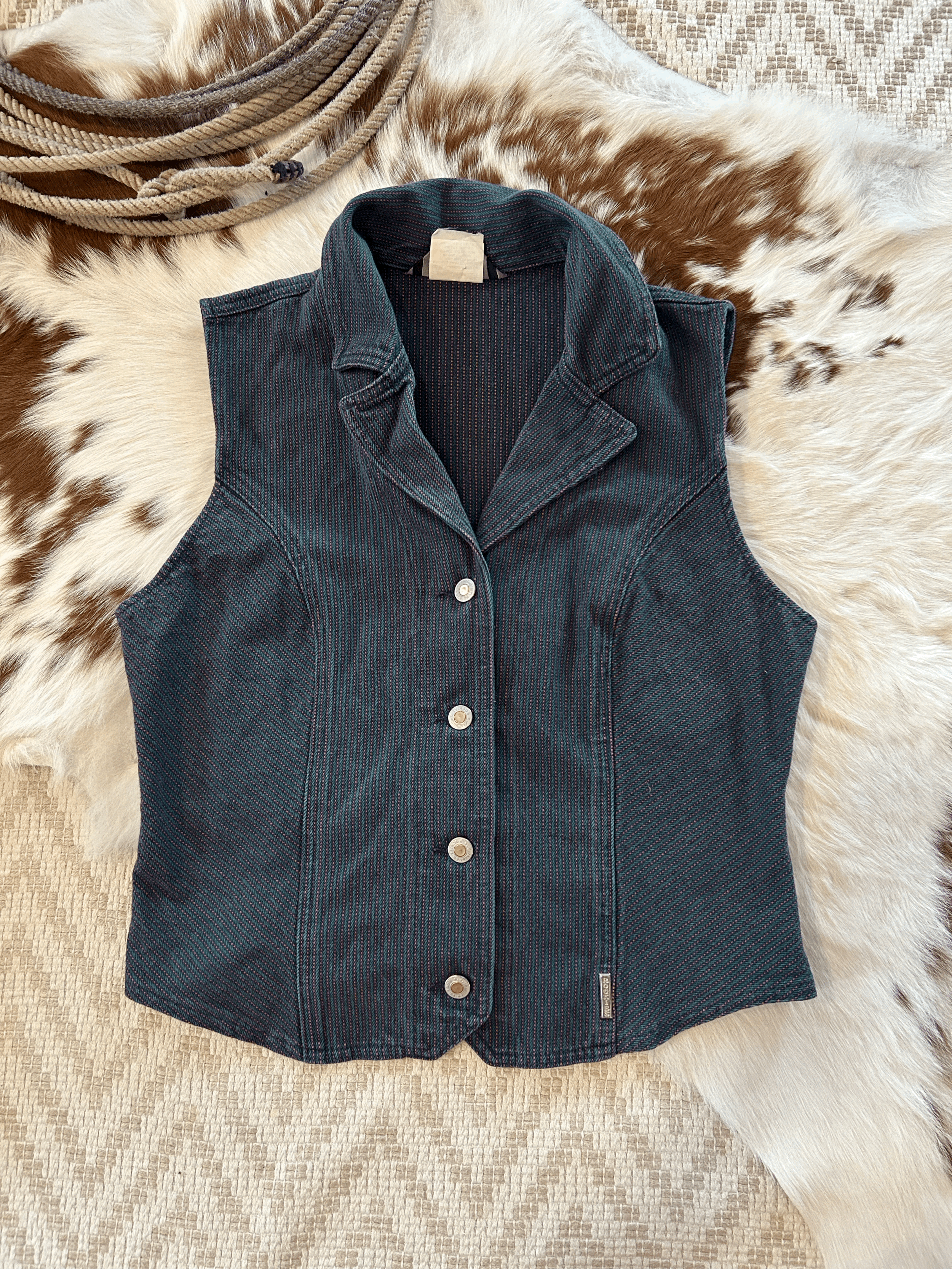 Green Rockies Vest Large