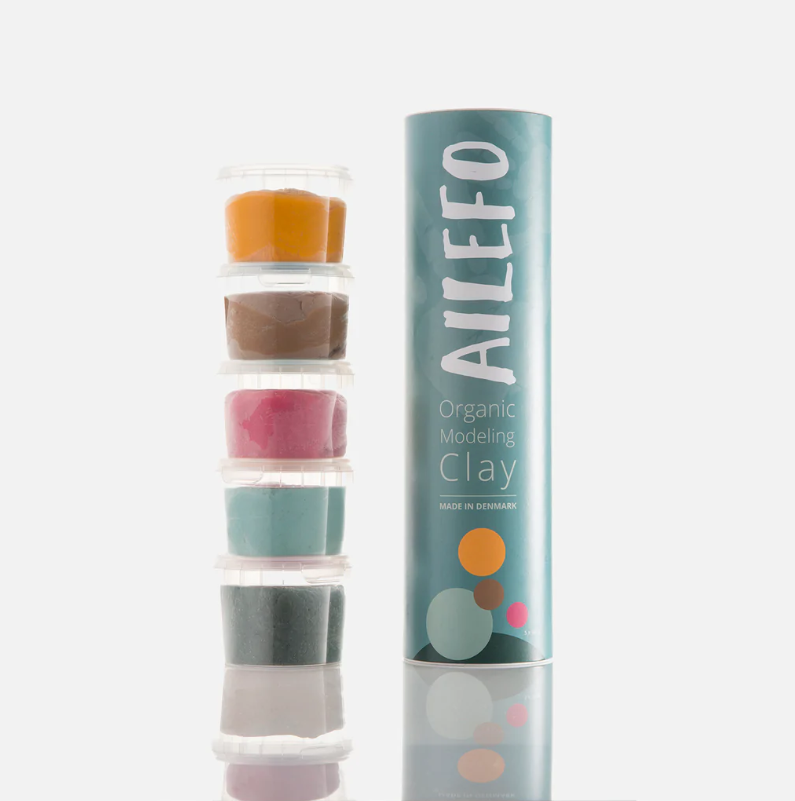 AILEFO Modelling Play Dough Medium Tube - Basic Colours