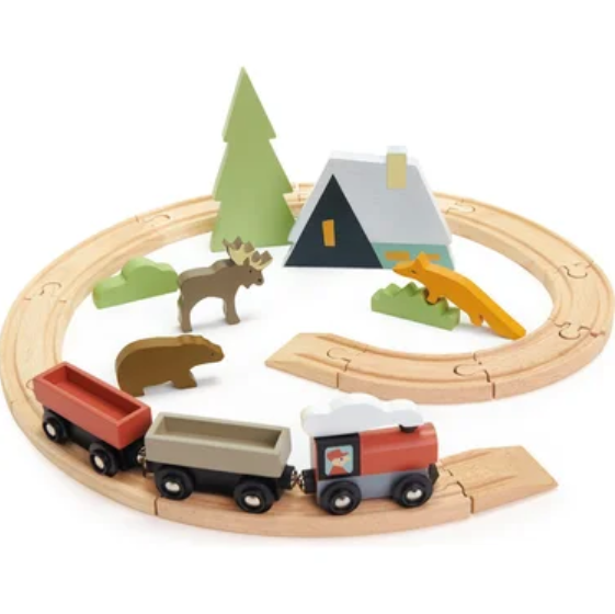 Tender leaf toys Treetops Train Set