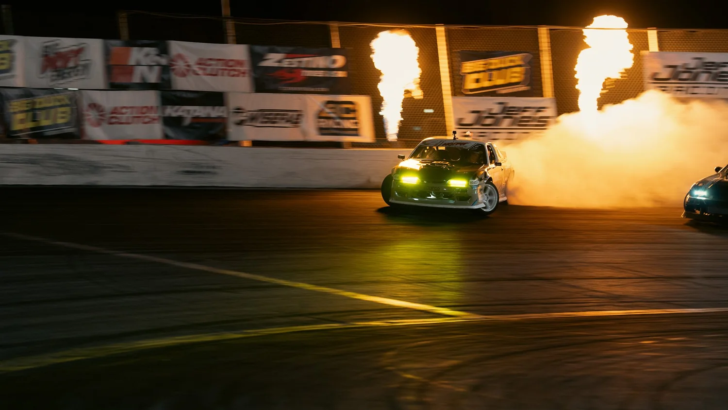 Night Drift — Hot Pit Auto Fest, photograph 1
