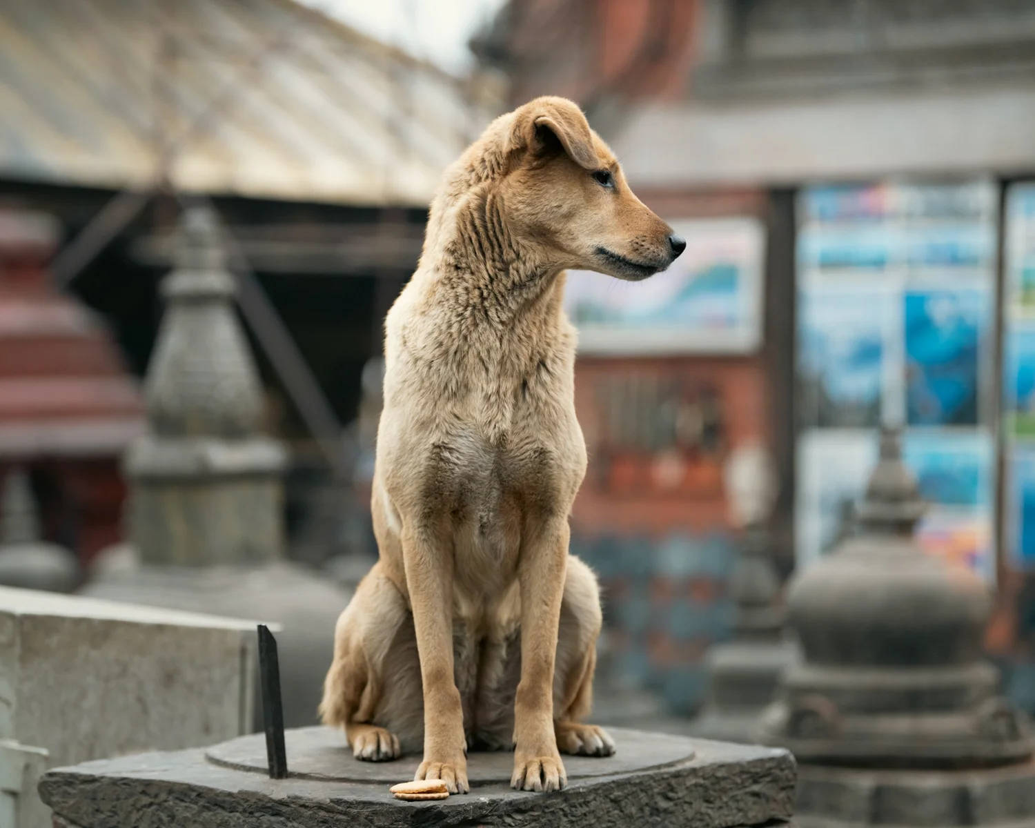Swayambhu — Wandering dogs — photograph 5