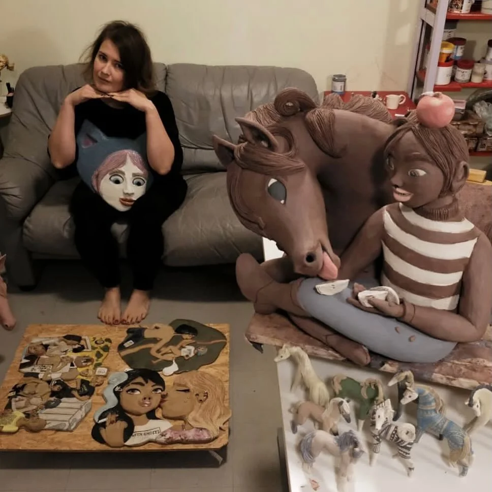 How do you use your intuition when you&rsquo;re creating art and what does it feel like?

&ldquo;With me, intuition and flow come connected. 

A hightened sense of purpose, otherworldly guidance and a way of knowing before you know. 

Sometimes thing