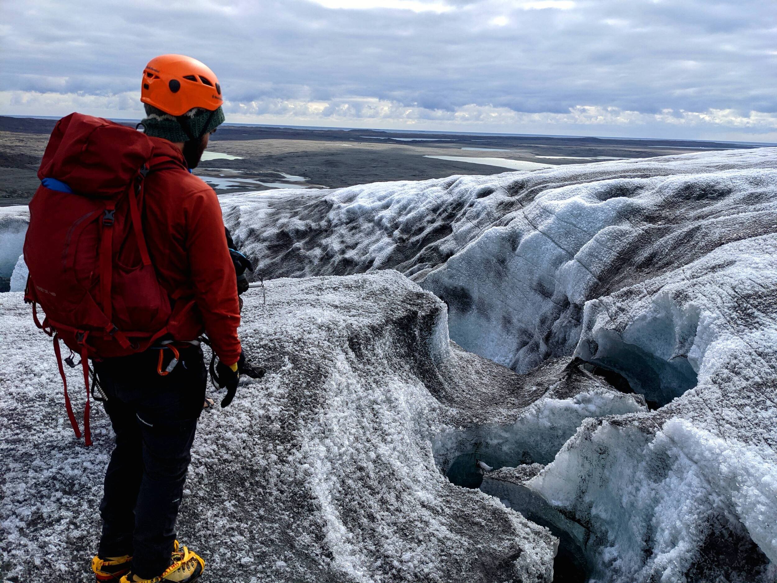 Get up close with a glacier and feel the changes.