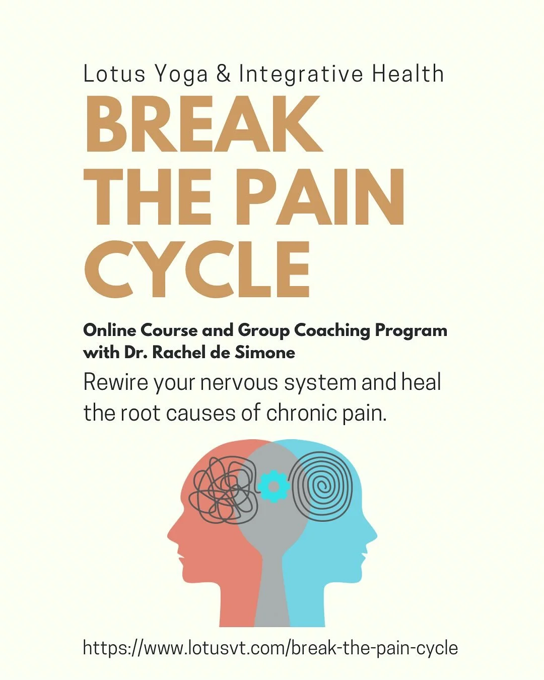 The next round of my Break the Pain Cycle course begins September 11th. 

This virtual course and group coaching program will help you:

📚Understand why you hurt
🌲Address the root causes of chronic pain
🧠 Rewire your nervous system
😵&zwj;💫 Final