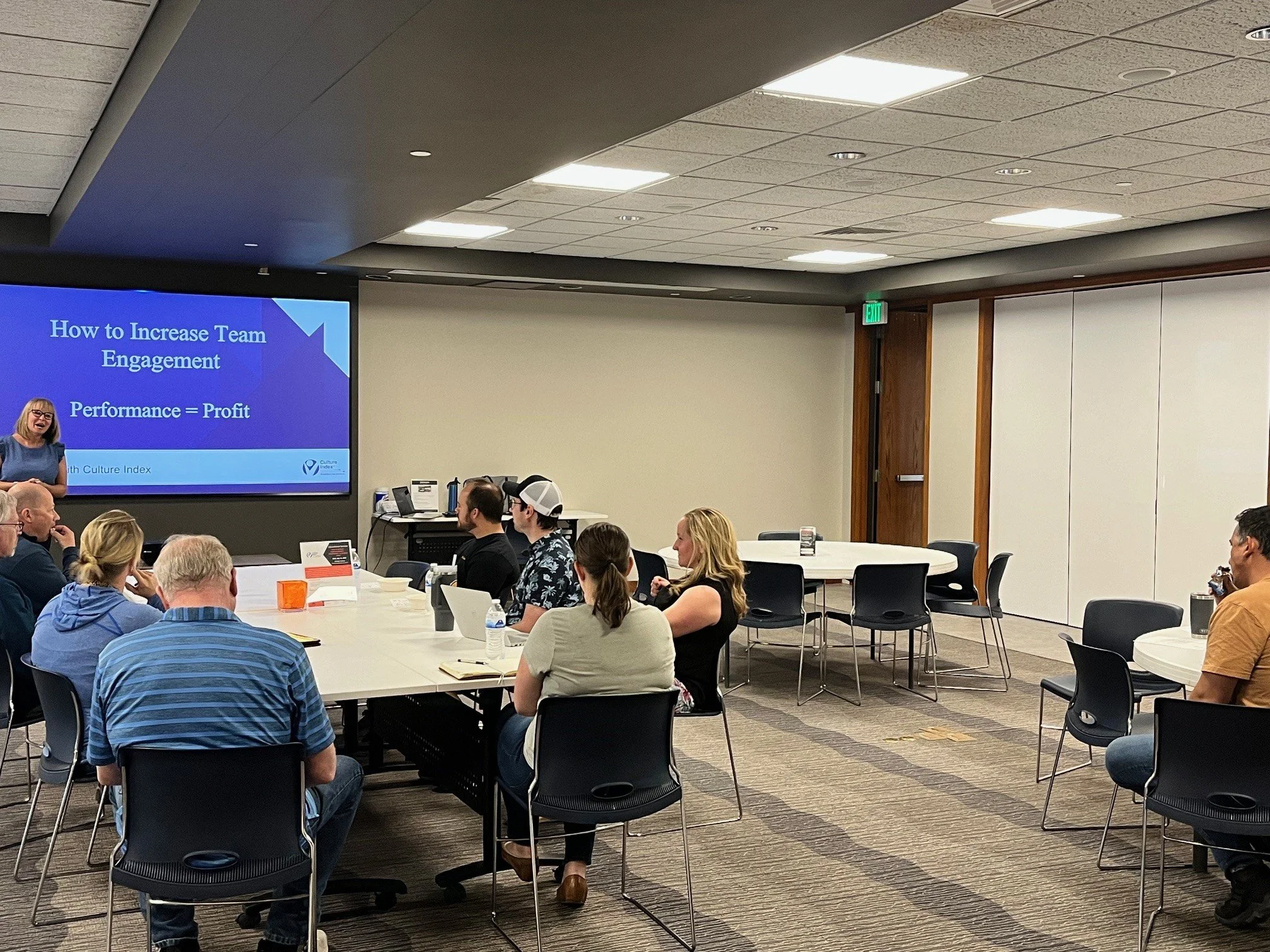 Subject matter expert educating Warehouse Community Members 