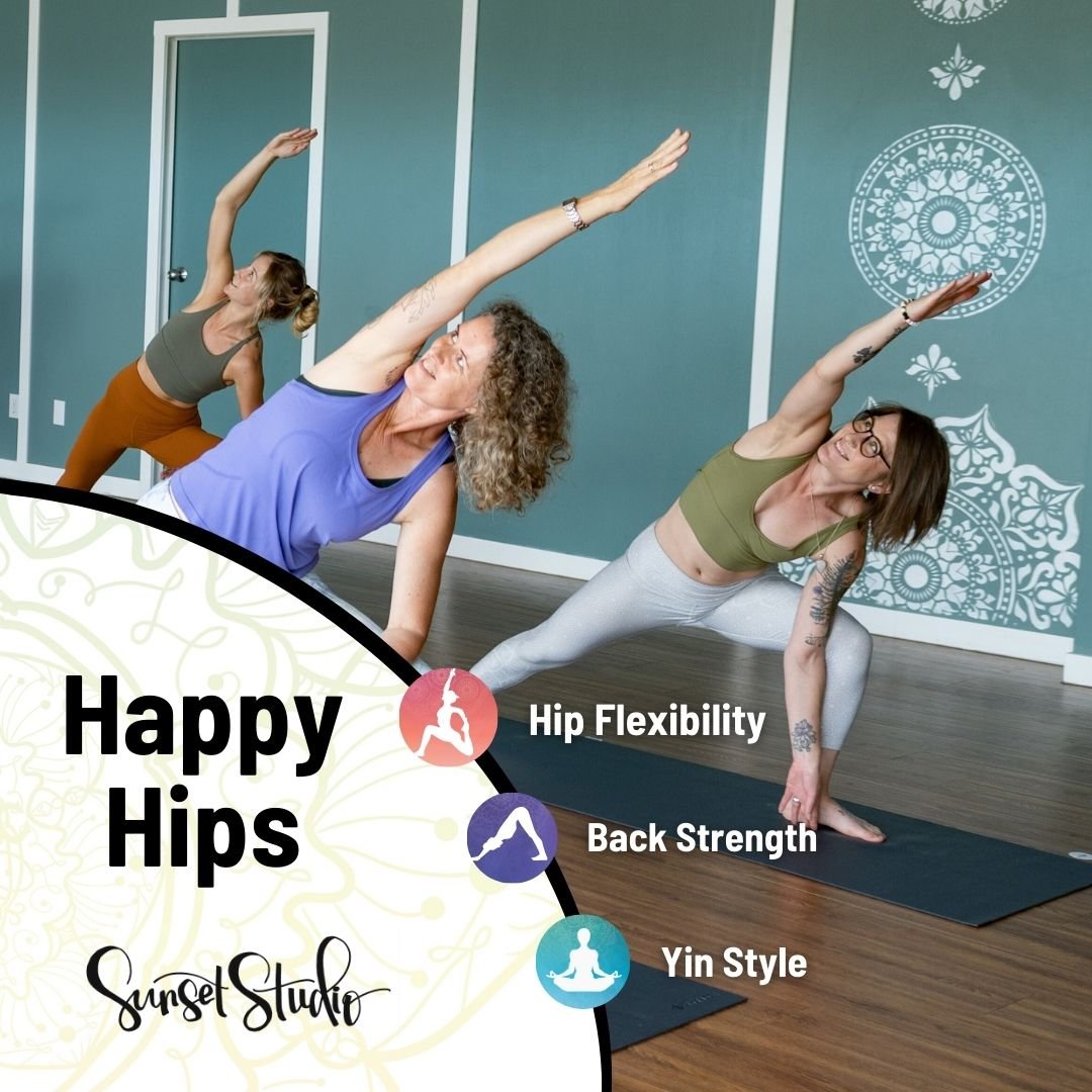 Join Ren, in studio or online for a class EVERY Body could benefit from!

Happy Hips Wednesdays 6:30pm

The hips are such an important part of our body, they are built to move and they function much more effectively when they are balanced, not too ti