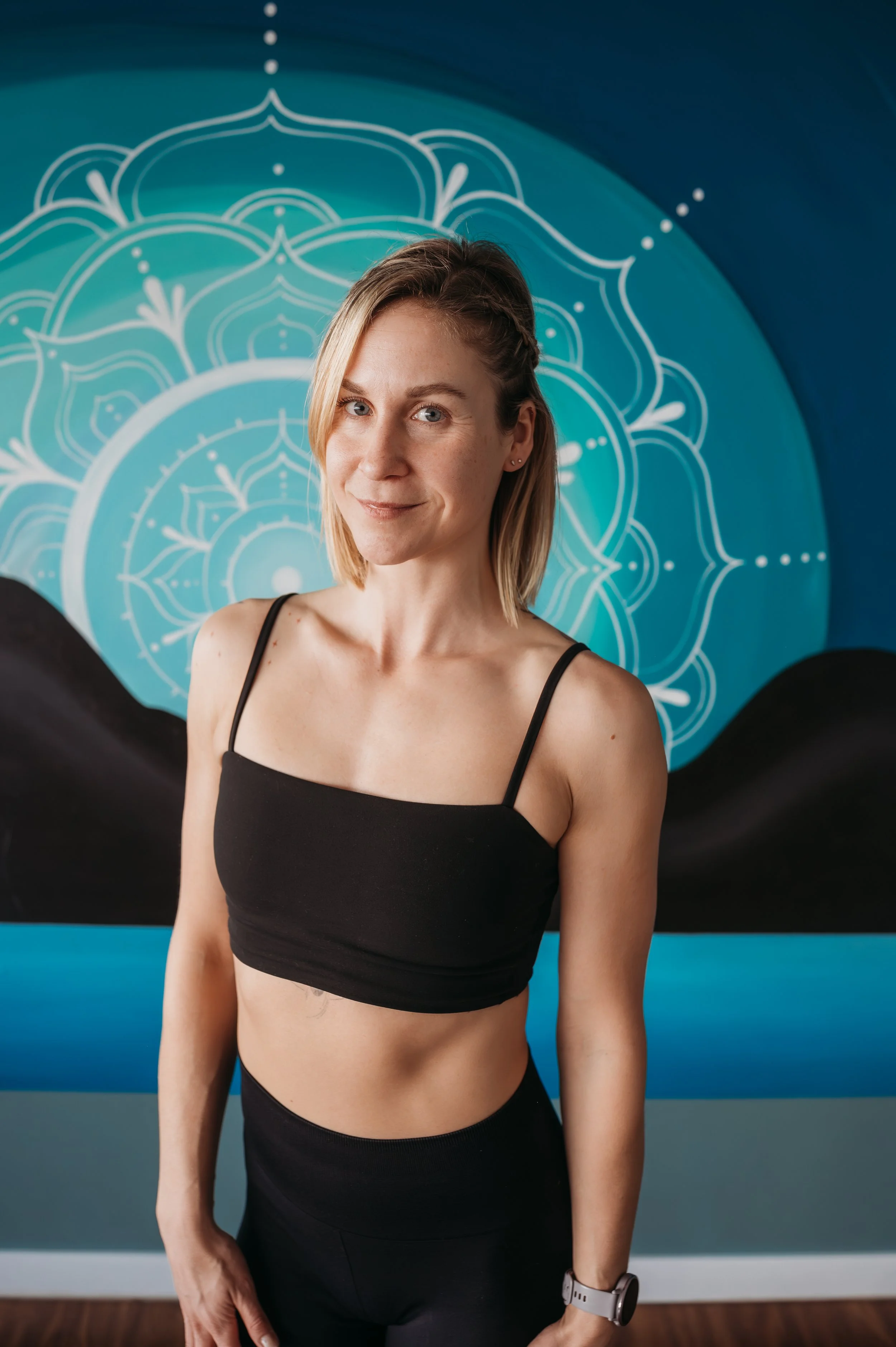 Owner Rachelle.  Rachelle began her teaching journey in 2016 with the intention to share her love of intuitive movement. Her passionate nature is infused into her teachings, enveloping her students in an atmosphere thats welcome and warm.

Known for 