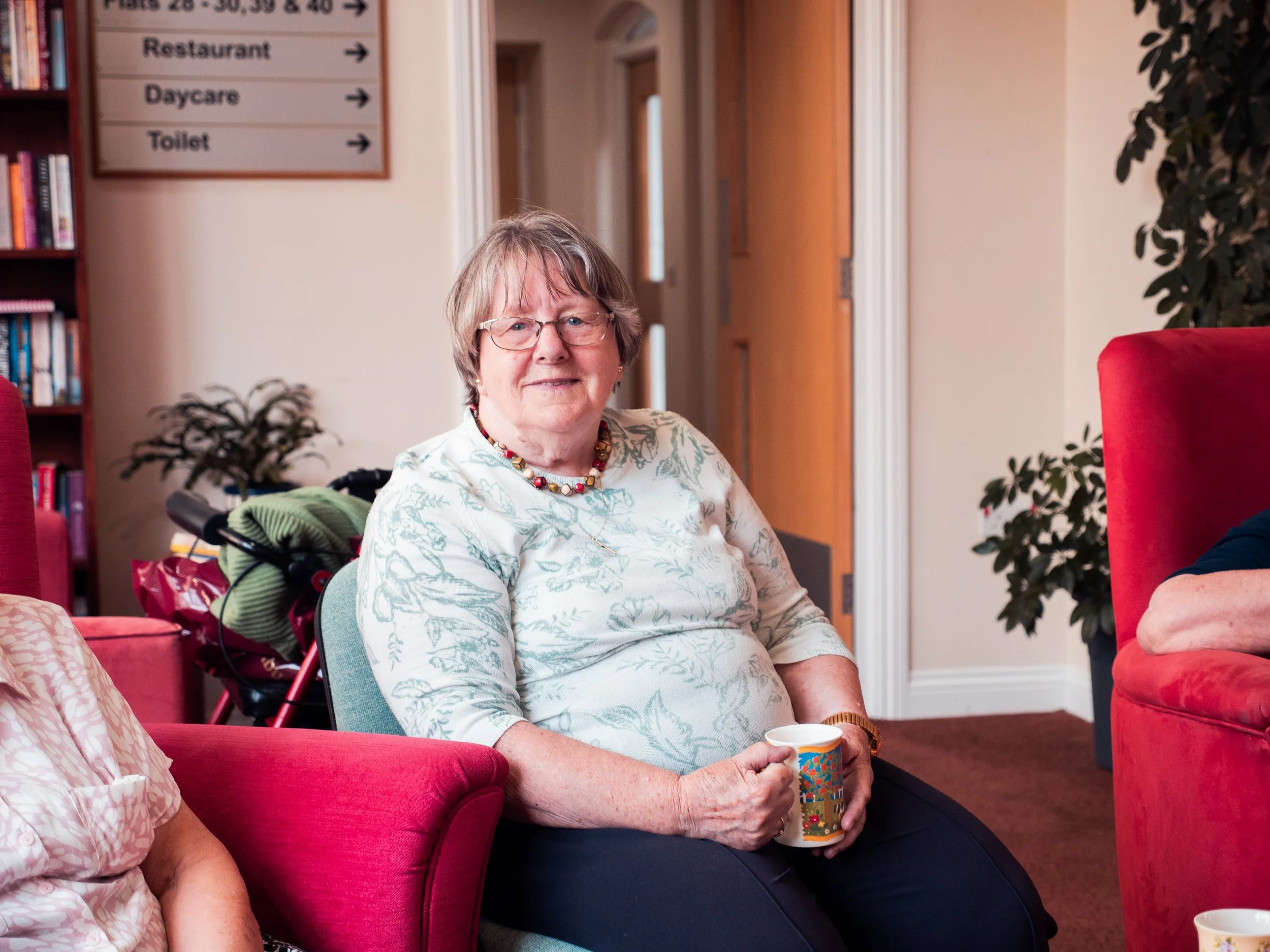 Woman in independent living hom
