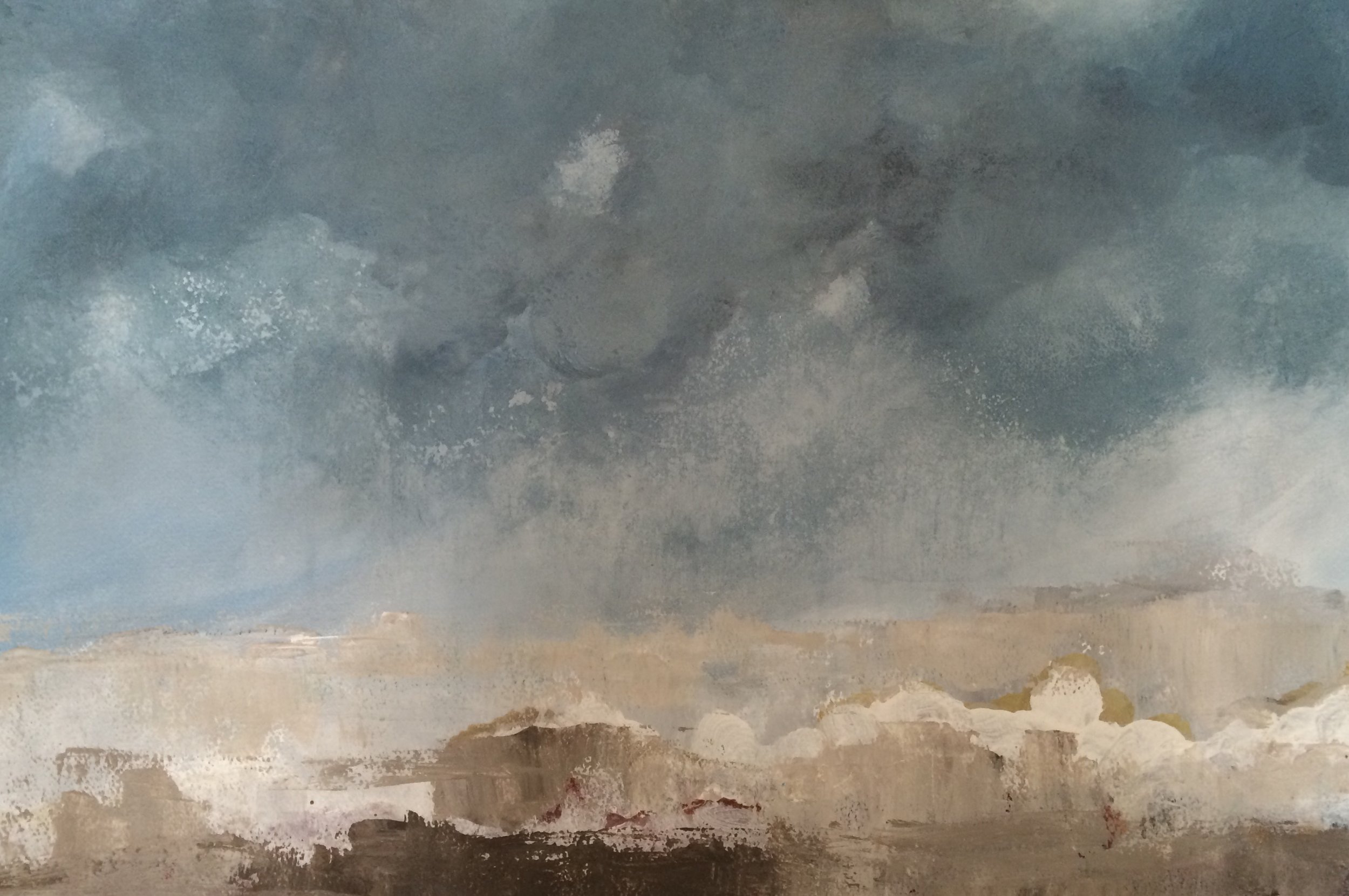 Untitled. Acrylic on paper.