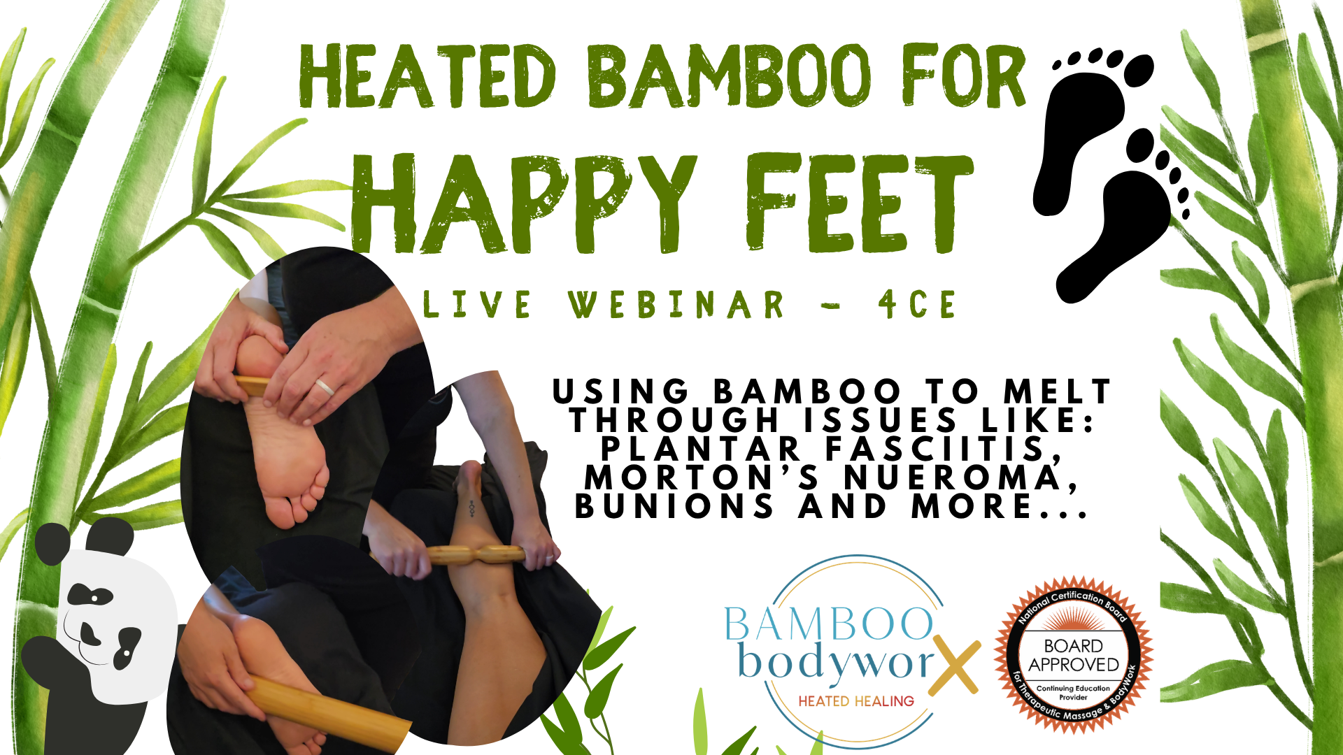 ZOOM-HAPPY FEET with Heated Bamboo 4CE