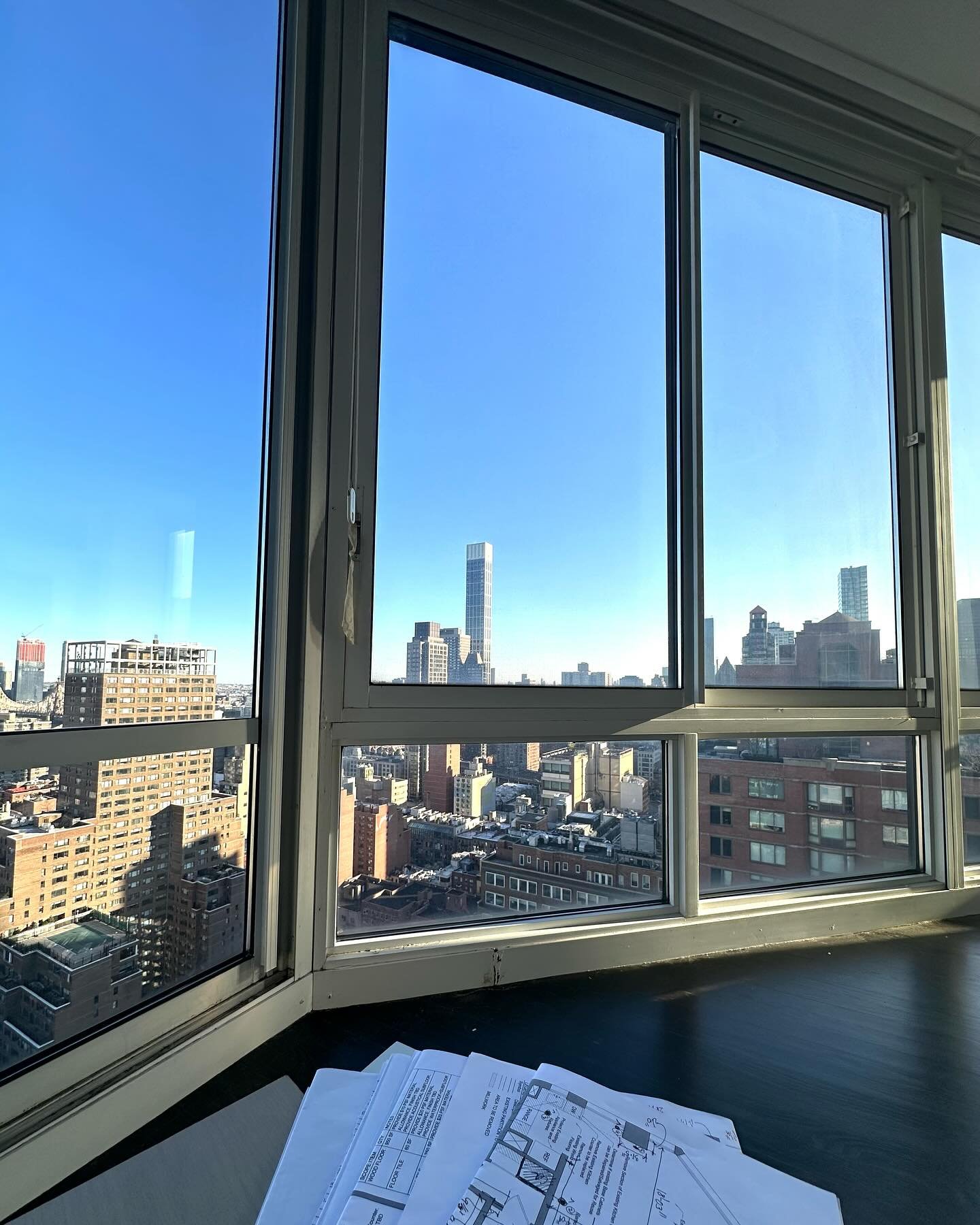 Firstly, we admire the view on the 32nd floor, then start the renovation! 

We are chipping away at an apartment

-This is a 2 bedroom apartment renovation&hellip; under construction .. more to follow on this partial gut .. this apartment will have s