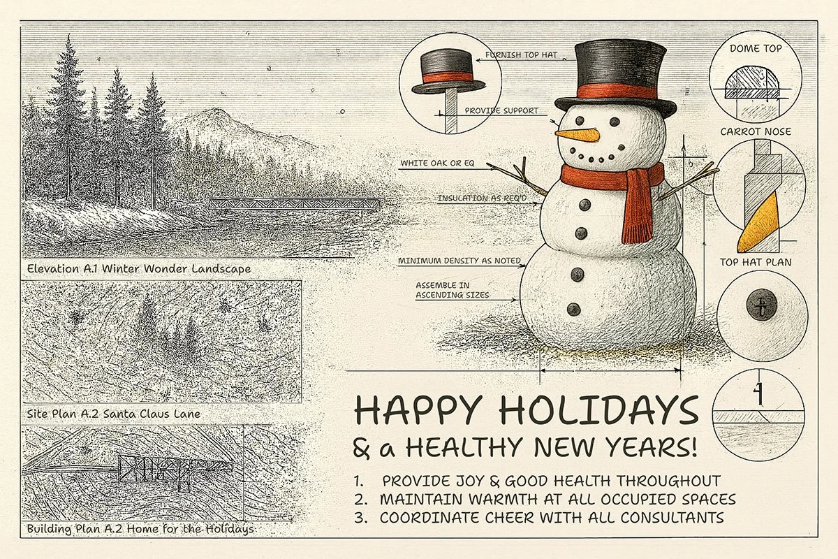 EDA wishes you a Happy Holidays &amp; a Healthy New Year!

We are excited for the opportunity of another year of creativity and passion! Let&rsquo;s make 2026 extraordinary together!
-
-
-
#happyholidays #archilovers #warmwishes #designyourfuture #ne