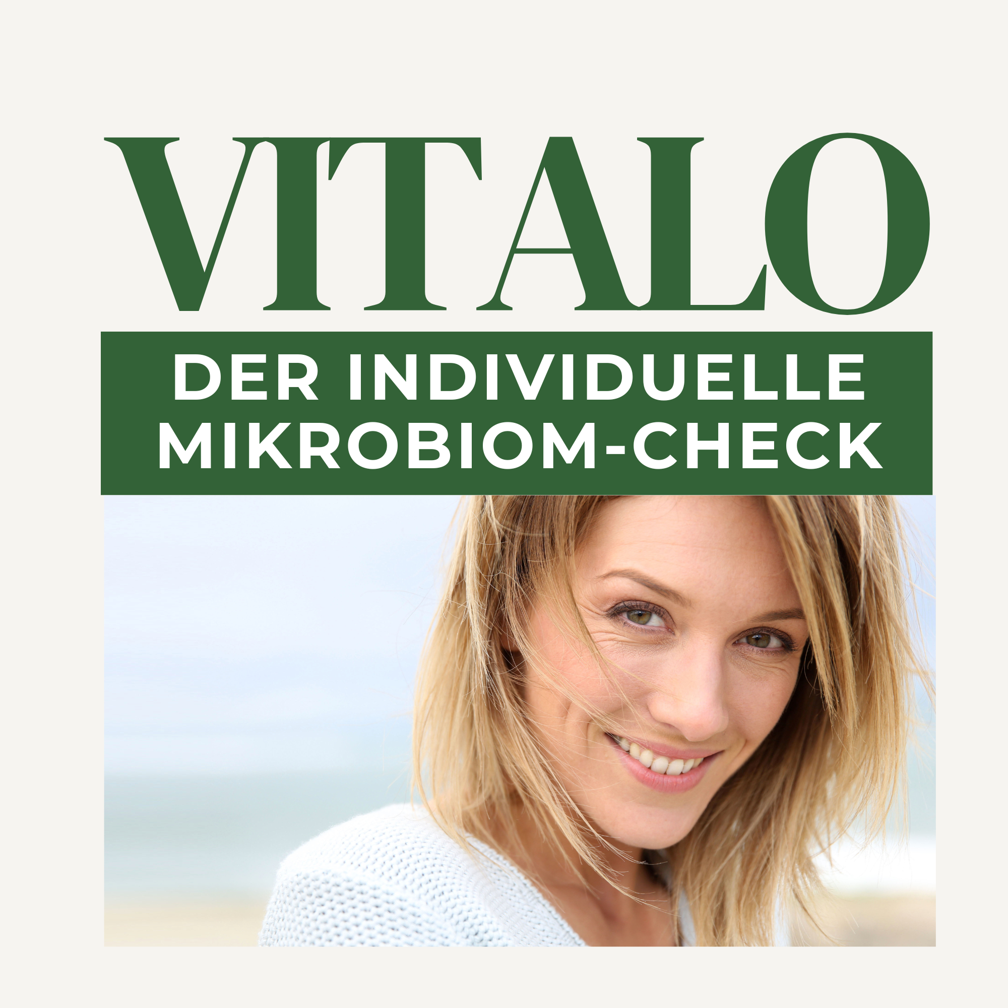 VITALO Mikrobiom-Analyse Mensch