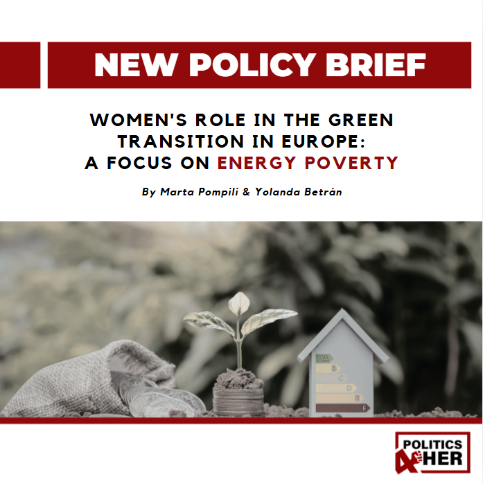 Women's role in the green transition in Europe:&nbsp;A focus on energy poverty