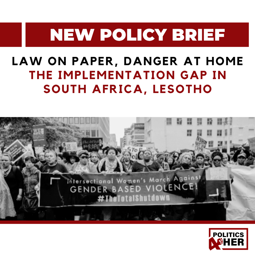 Law on Paper, Danger at Home: The Implementation Gap in South Africa, Lesotho, and Malawi