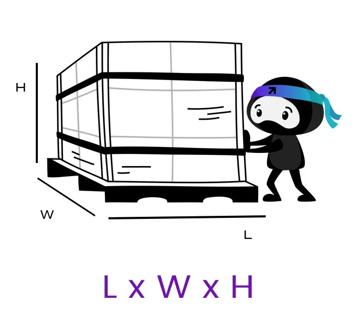 How to calculate the dimensional weight for a LTL shipment? — Lazr Freight