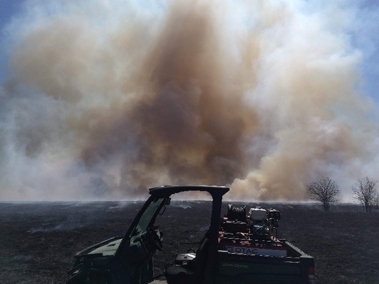  UTVs make a great tool is prescribed fire. 