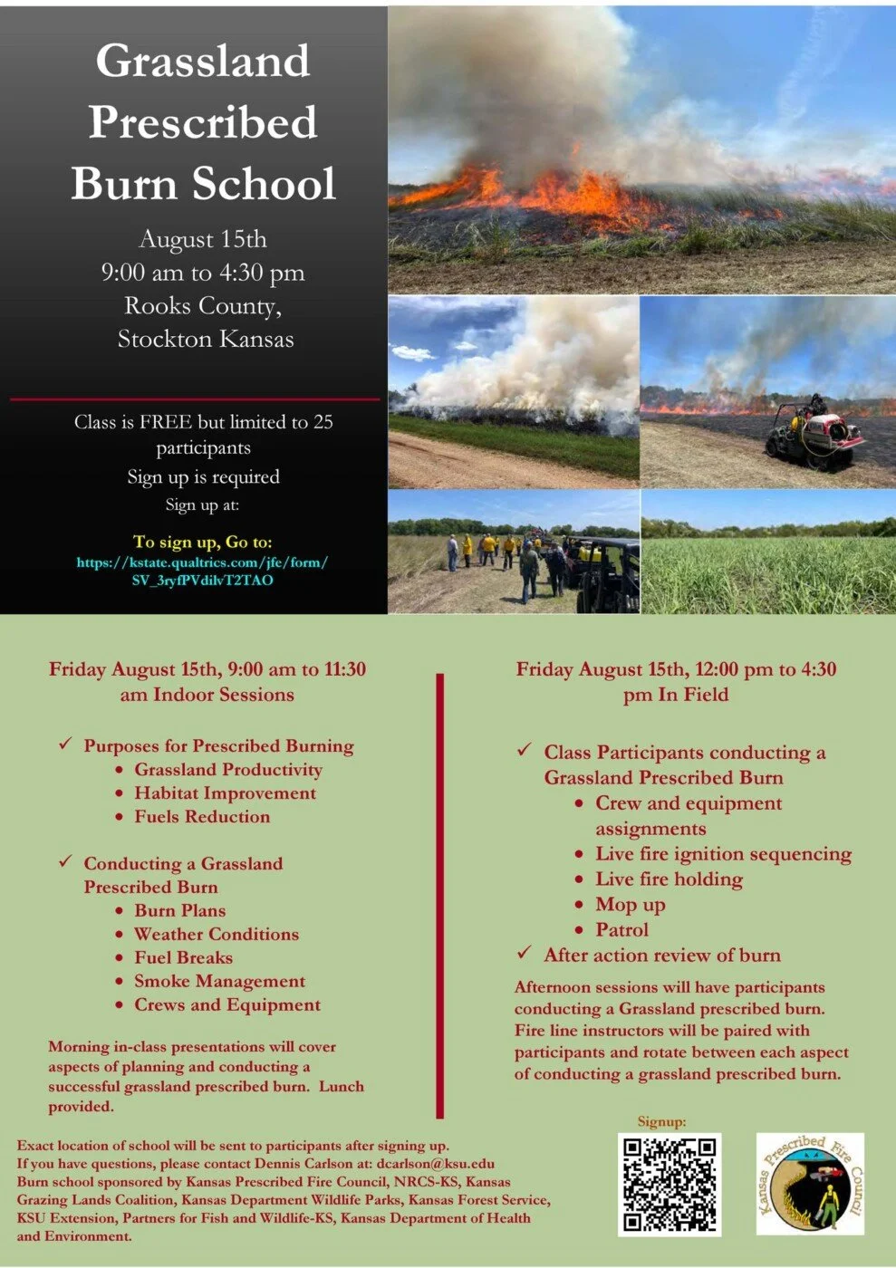 Grassland Prescribed Burn School