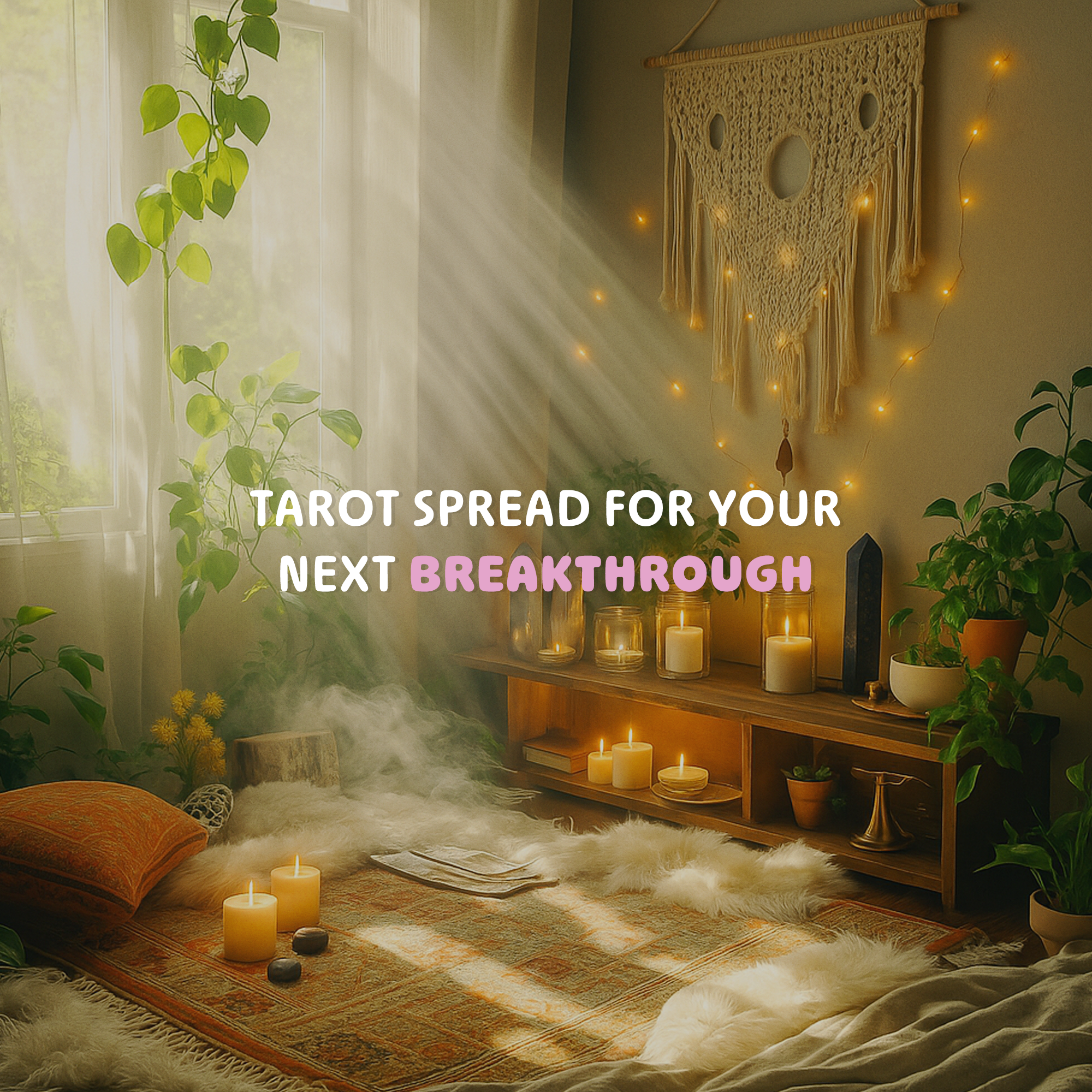 A 3-Card Tarot Spread for a Breakthrough