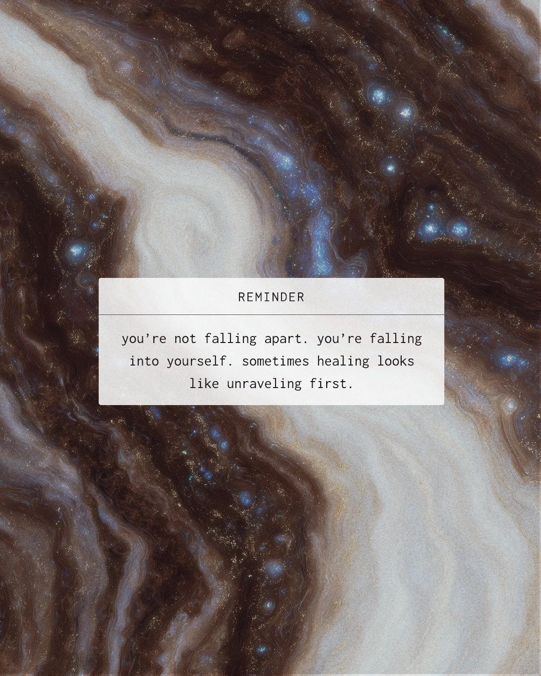 sometimes healing isn&rsquo;t soft.
it&rsquo;s messy. uncomfortable. honest.
but underneath the unraveling, there&rsquo;s truth.
and that truth is what sets you free.