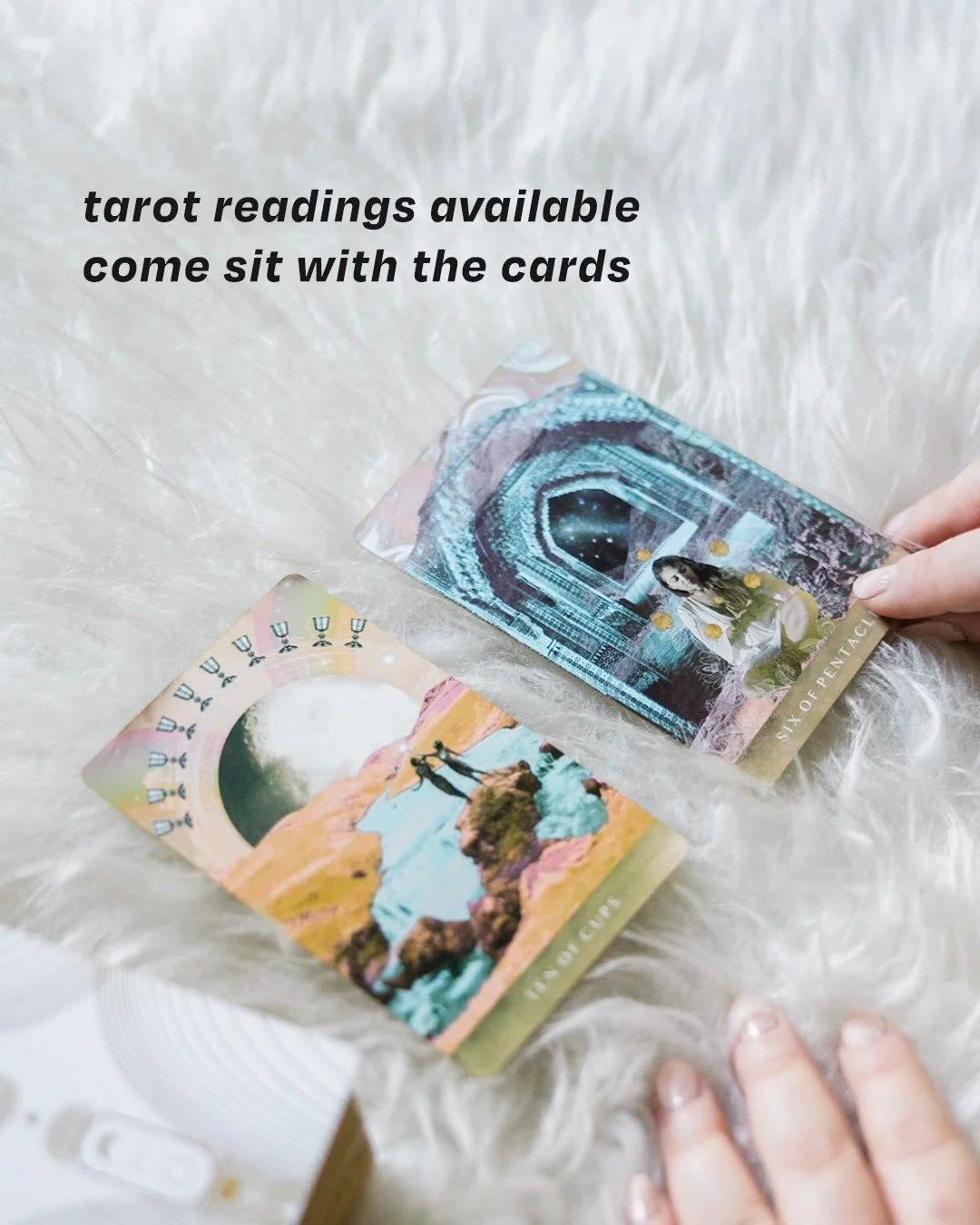 dates just added for march + april ✨

tarot reading sessions are a space to slow down, look honestly at what&rsquo;s unfolding in your life, and reconnect with your intuition.

*new offering*
in 60 + 90 minute sessions, you can now bring astrology in